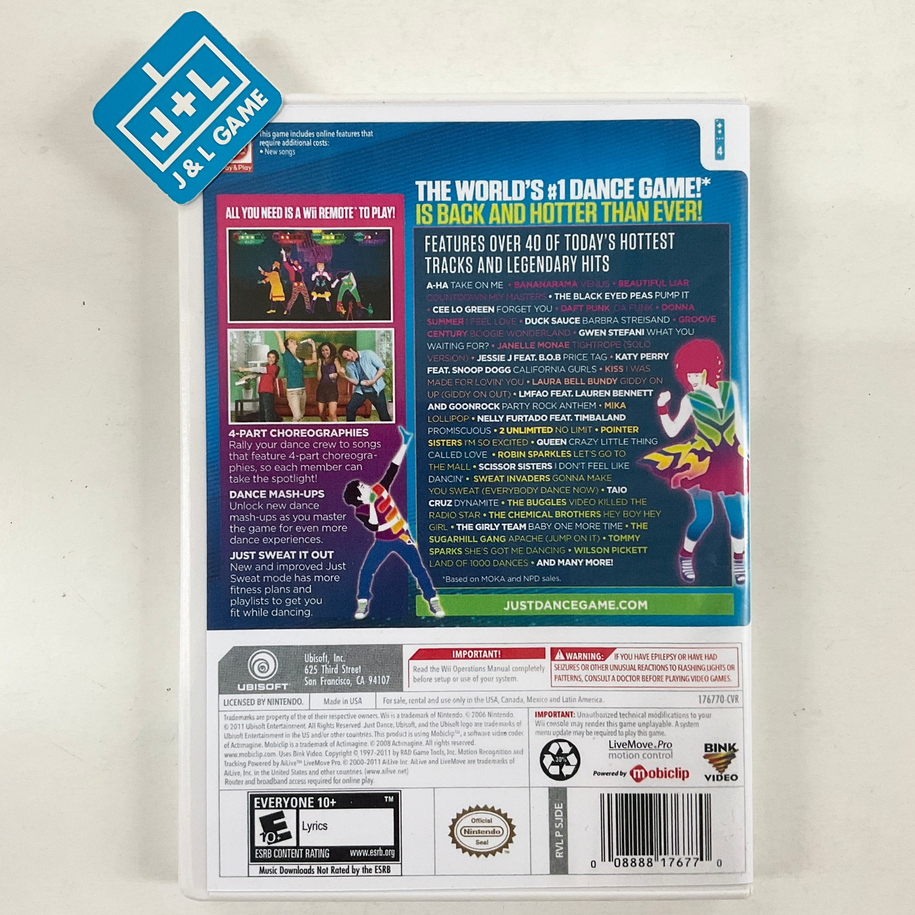 Just Dance 3 - Nintendo Wii [Pre-Owned] Video Games Ubisoft   