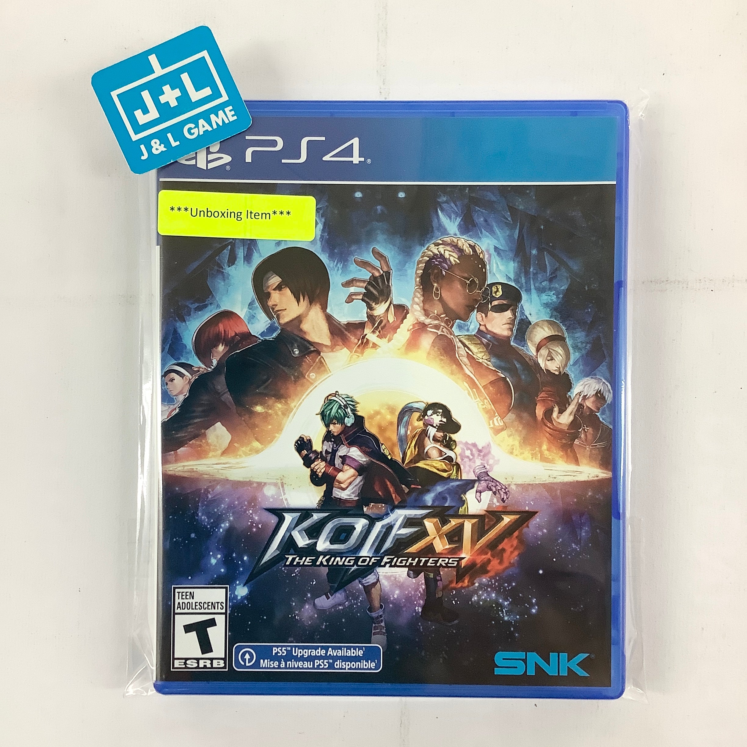The King of Fighters XV - (PS4) PlayStation 4 [UNBOXING] Video Games Deep Silver   