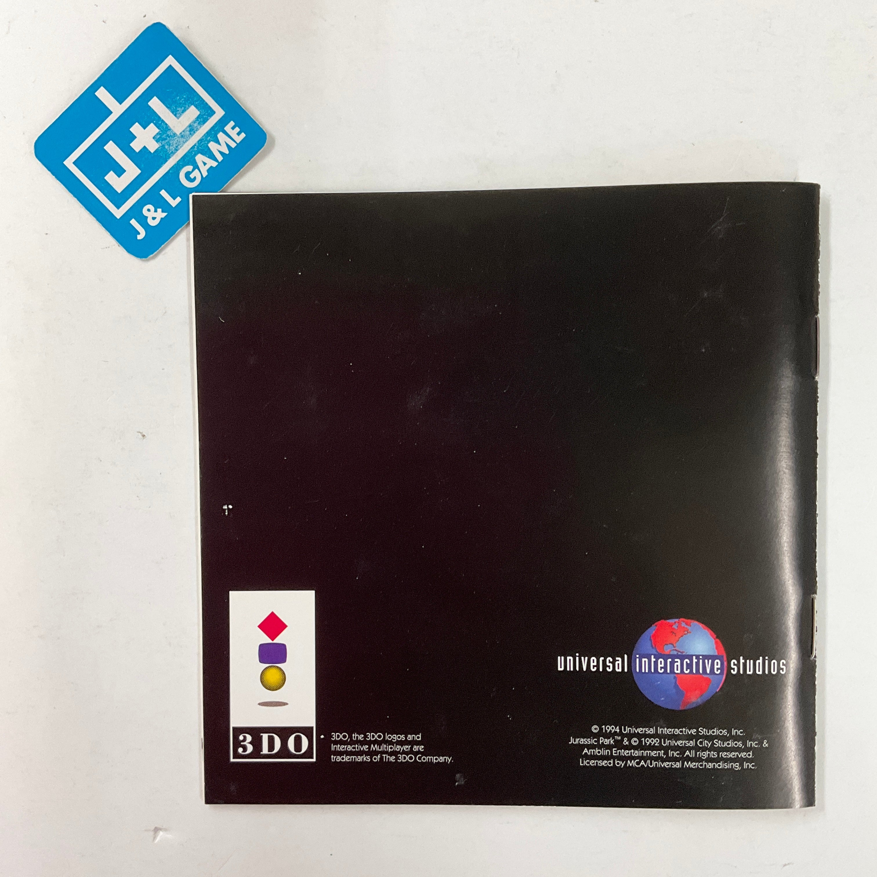 Jurassic Park Interactive - 3DO Interactive Multiplayer  [Pre-Owned] Video Games Universal Interactive   