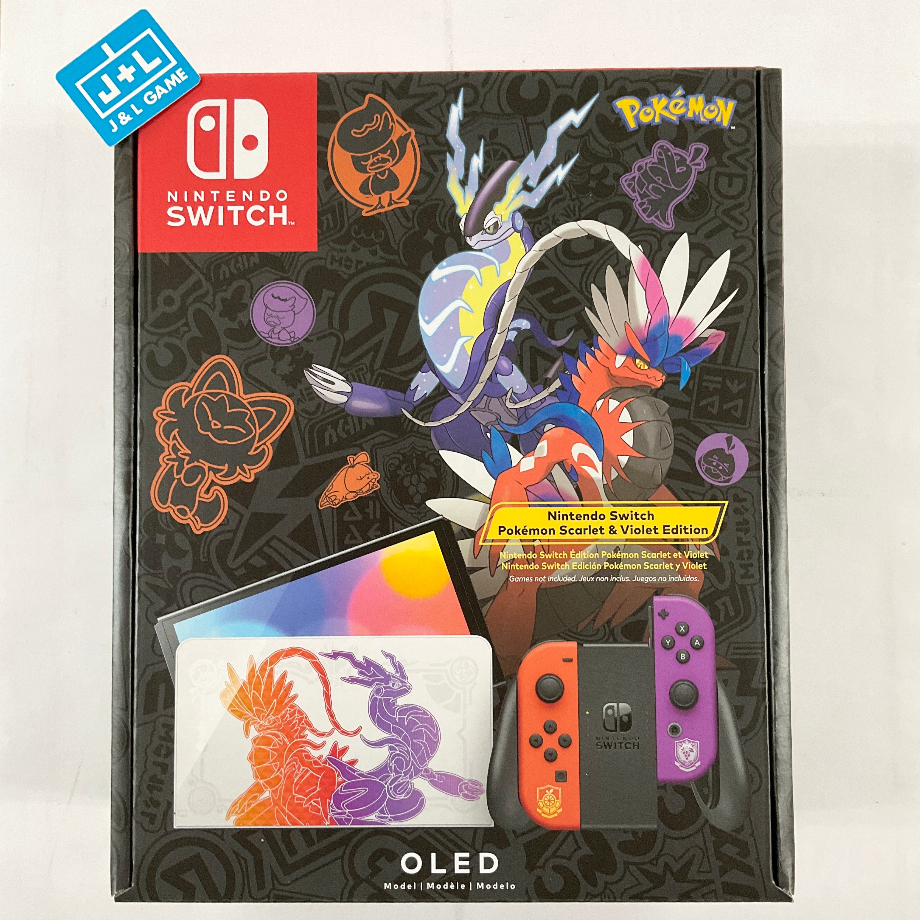 Nintendo Switch – OLED Model: Pokémon Scarlet & Violet Edition - (NSW) Nintendo Switch CONSOLE Nintendo   