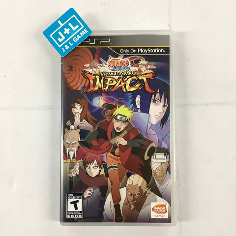 Naruto Shippuden: Ultimate Ninja Impact - Sony PSP [Pre-Owned] Video Games Namco Bandai Games   