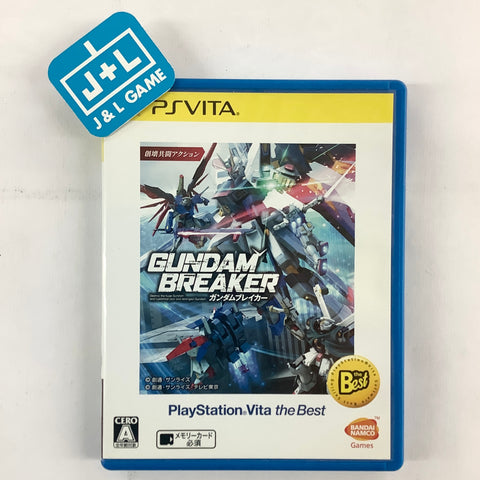 Gundam Breaker (PlayStation Vita the Best) - (PSV) PlayStation Vita [Pre-Owned] (Japanese Import) Video Games Namco Bandai   