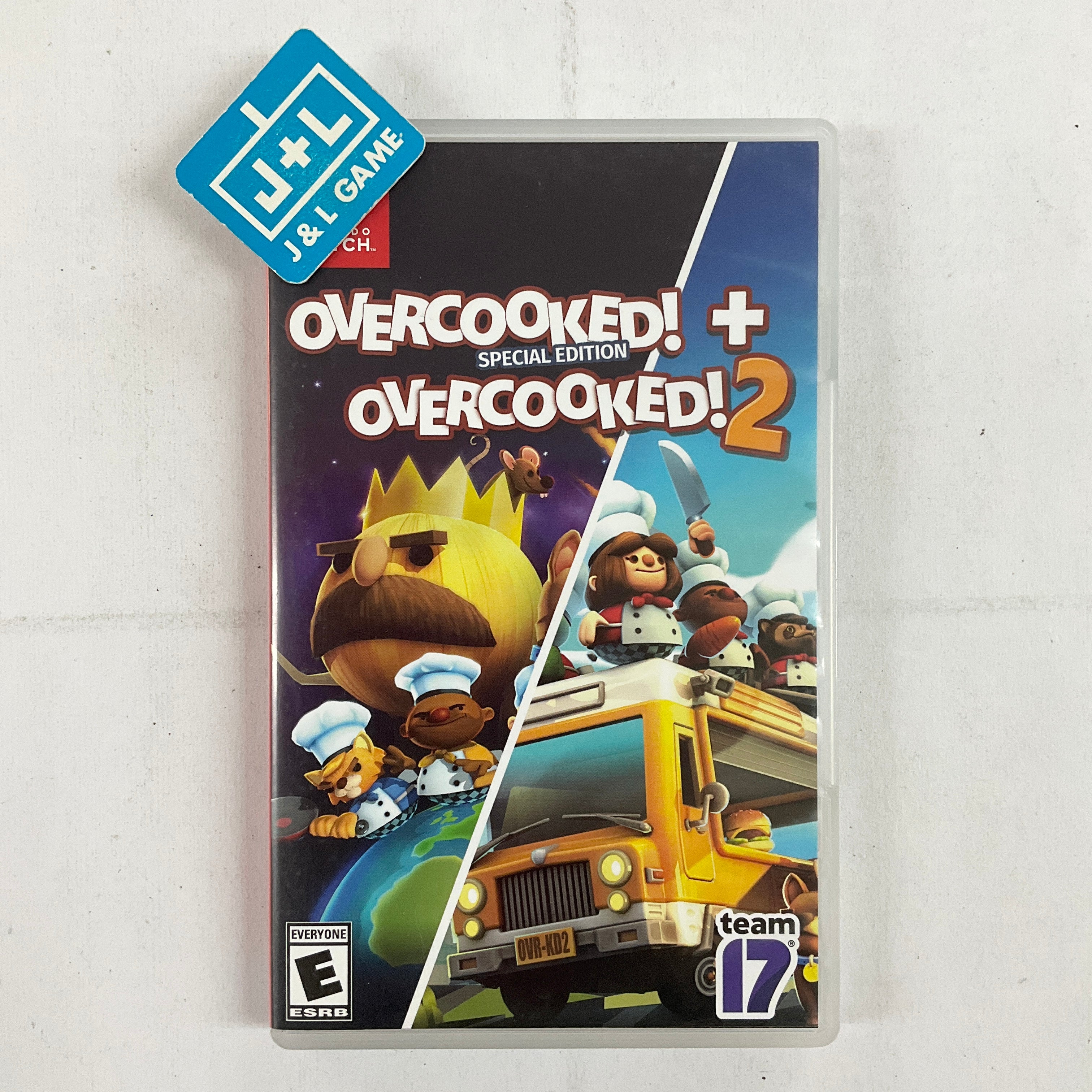 Overcooked! Special Edition + Overcooked! 2 - (NSW) Nintendo Switch [Pre-Owned] Video Games Team 17   