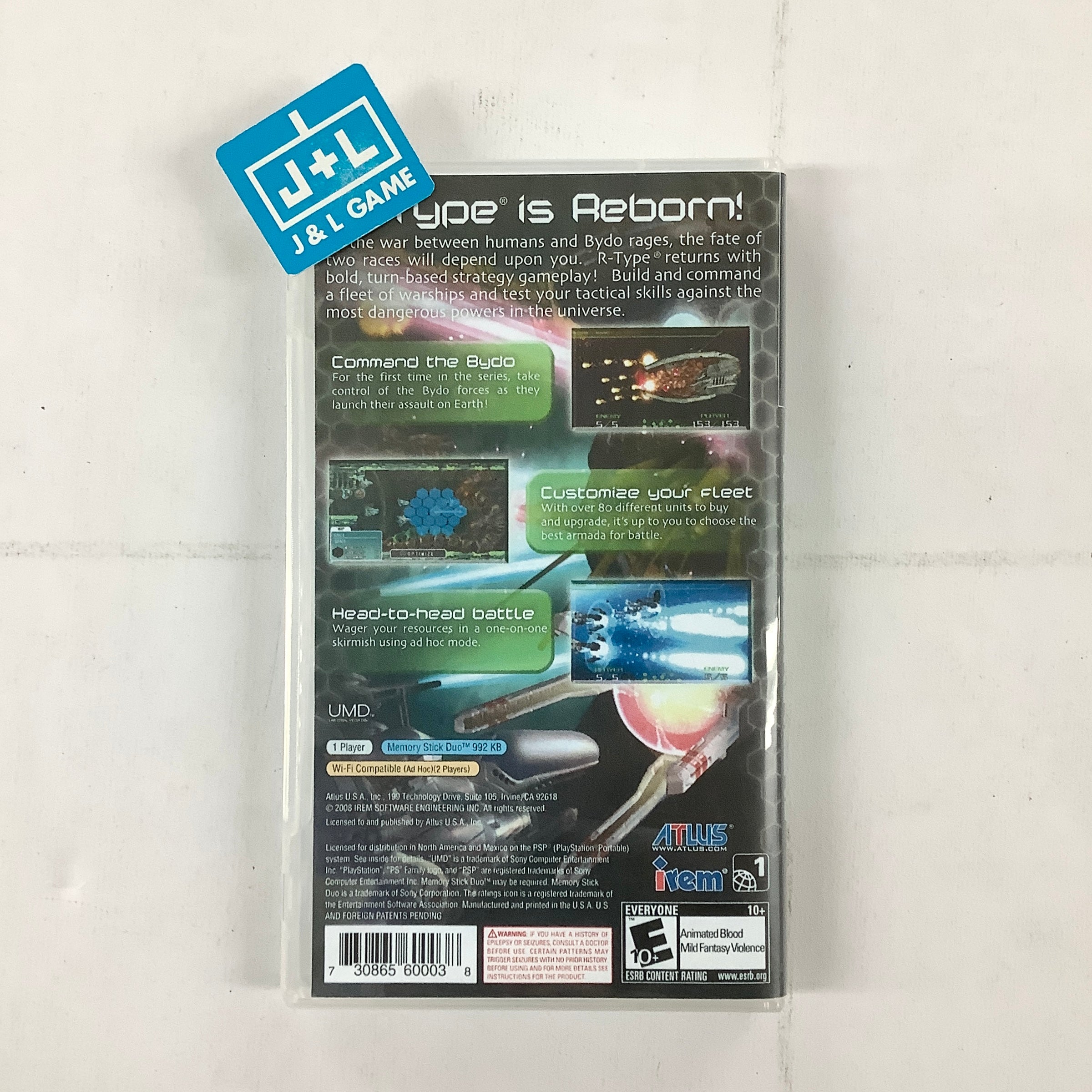 R-Type Command - Sony PSP [Pre-Owned] Video Games Atlus   