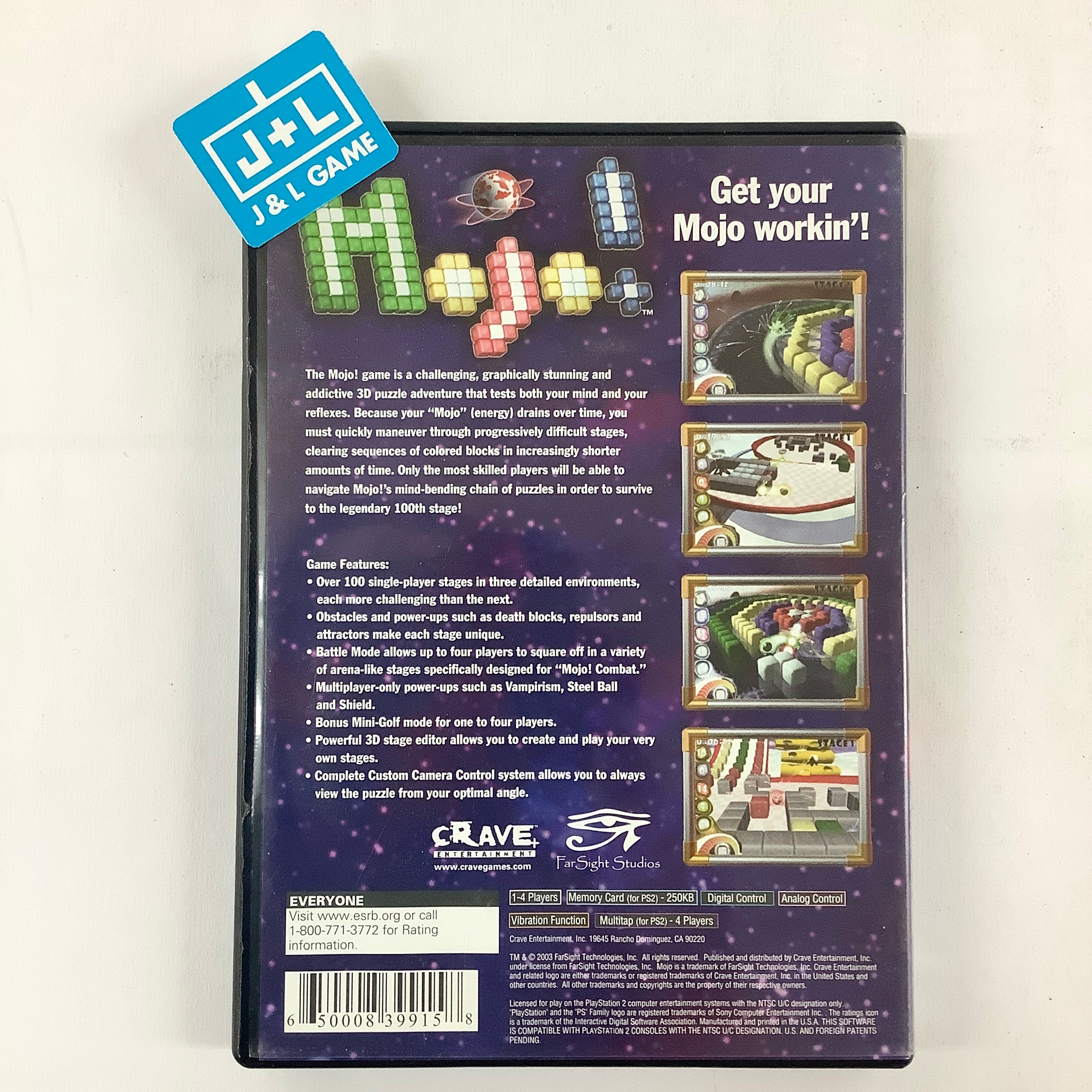 Mojo! - (PS2) PlayStation 2 [Pre-Owned] Video Games Crave   