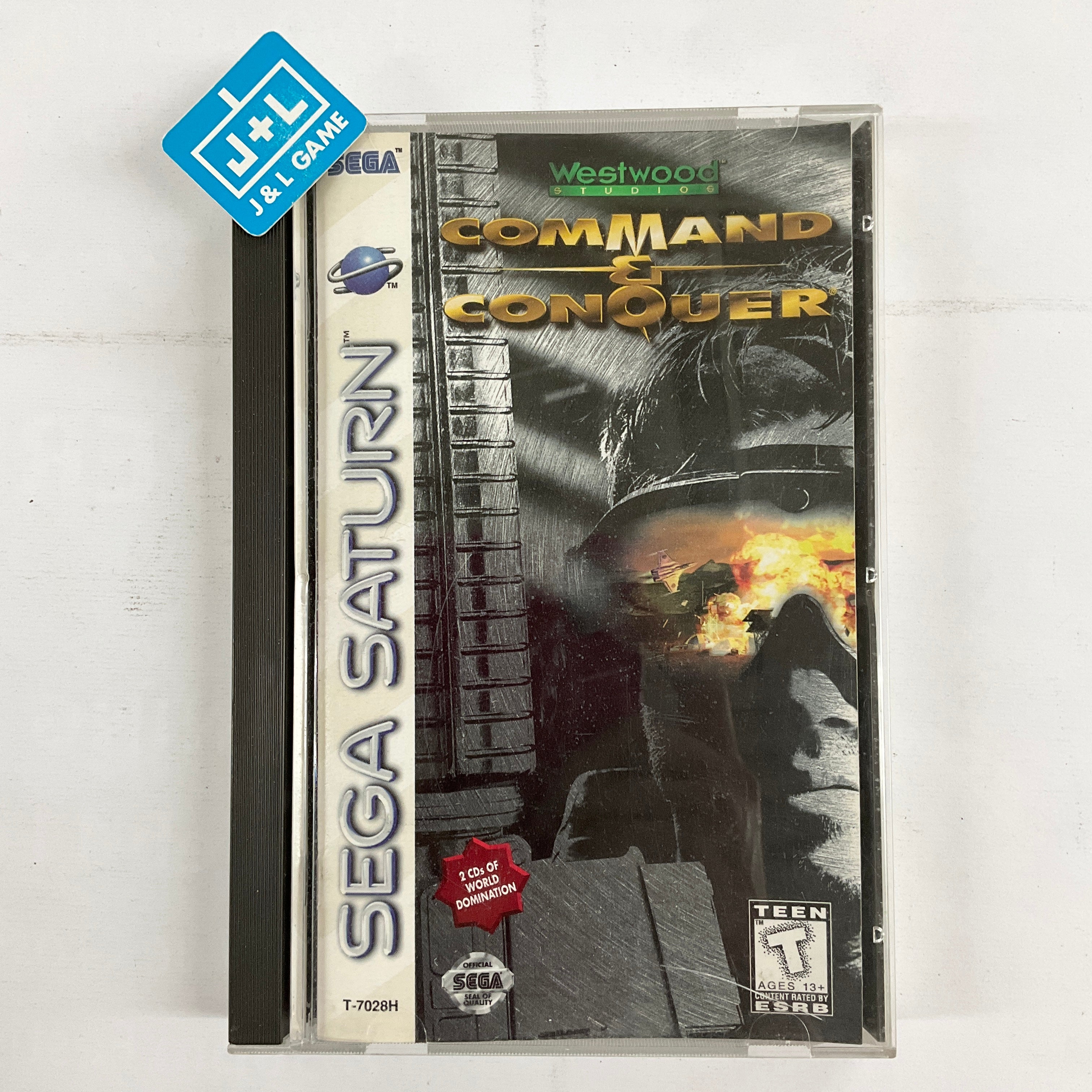 Command & Conquer - (SS) SEGA Saturn [Pre-Owned] Video Games Westwood Studios   