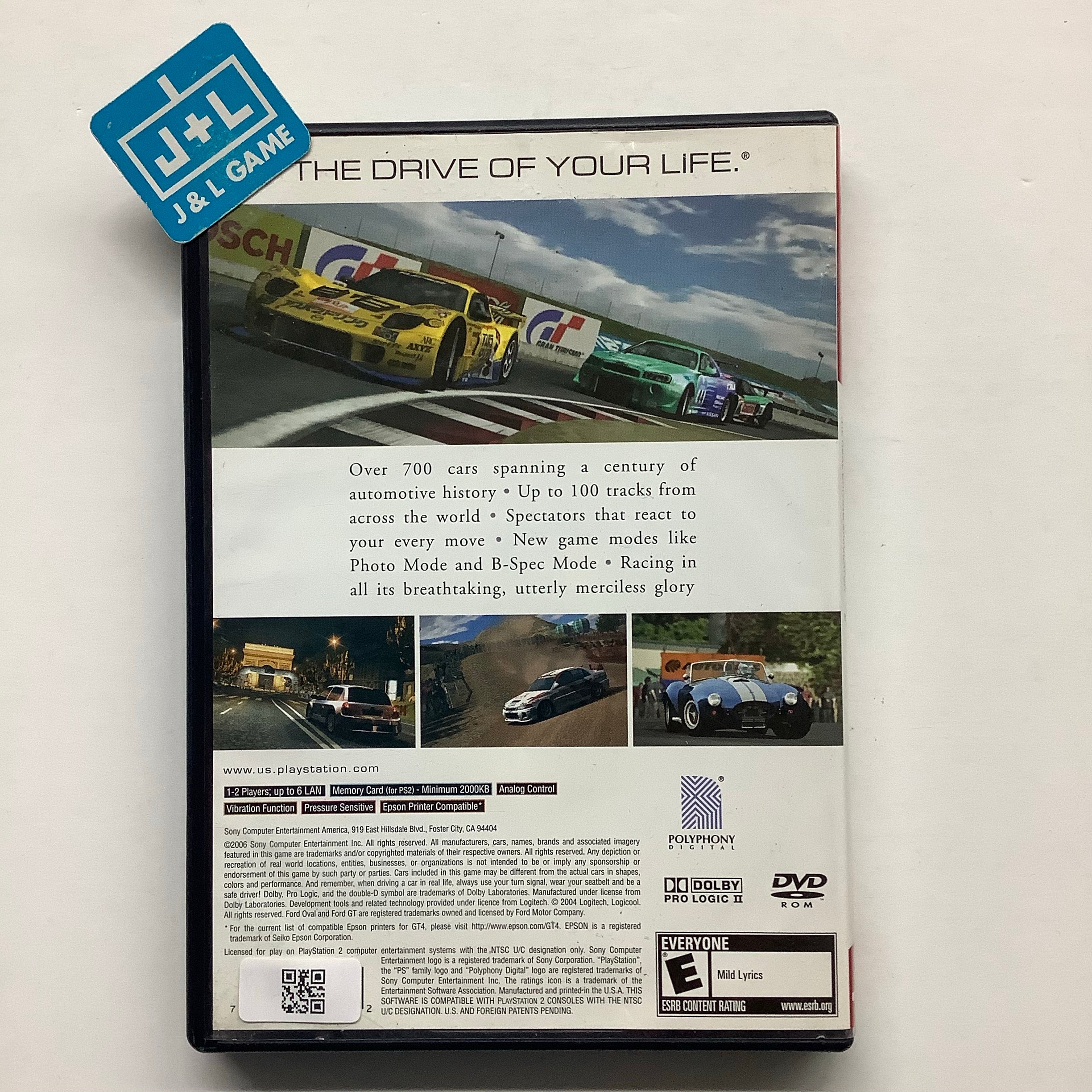 Gran Turismo 4 (Greatest Hits) - (PS2) PlayStation 2 [Pre-Owned] Video Games SCEA   