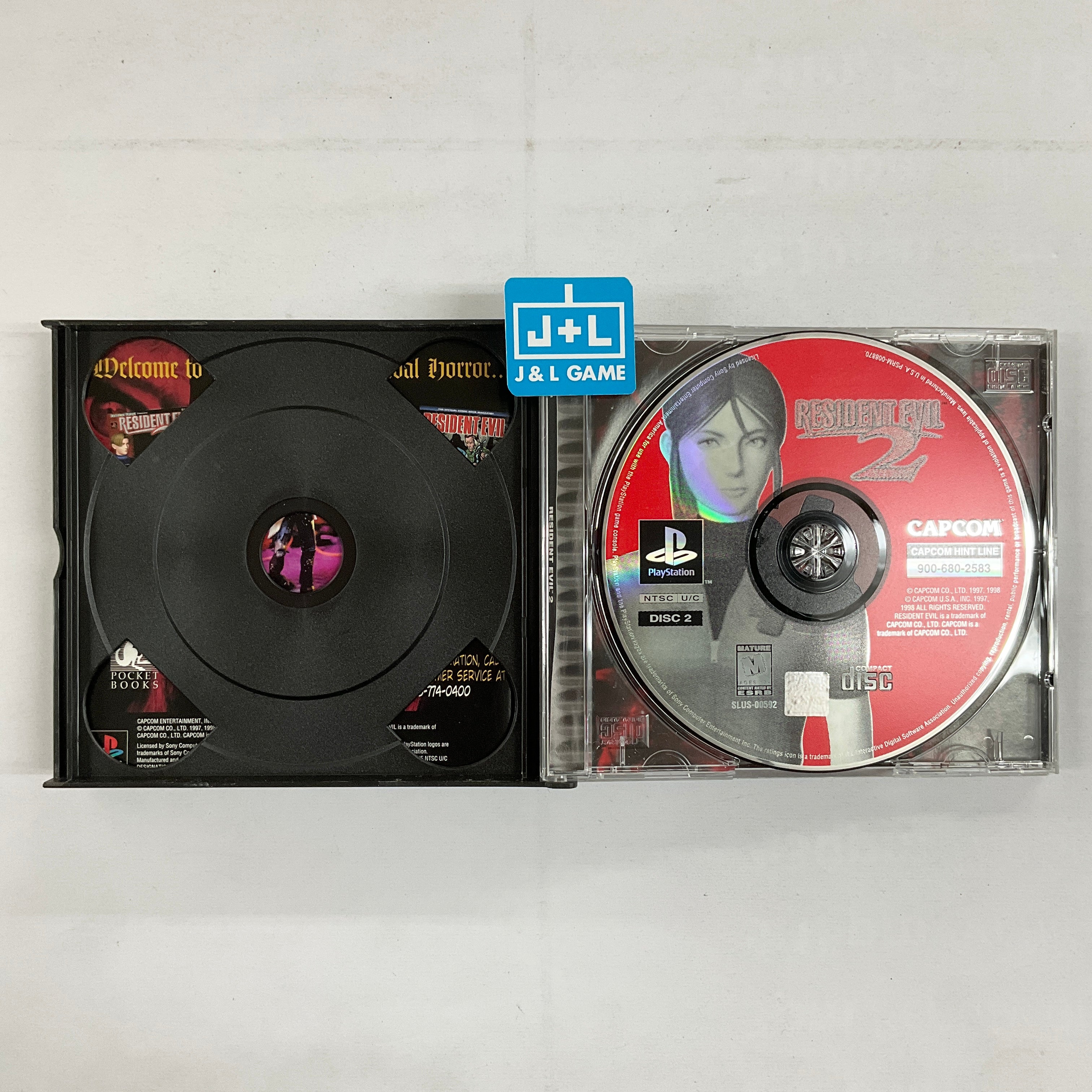 Resident Evil 2 - (PS1) PlayStation 1 [Pre-Owned] Video Games Capcom   
