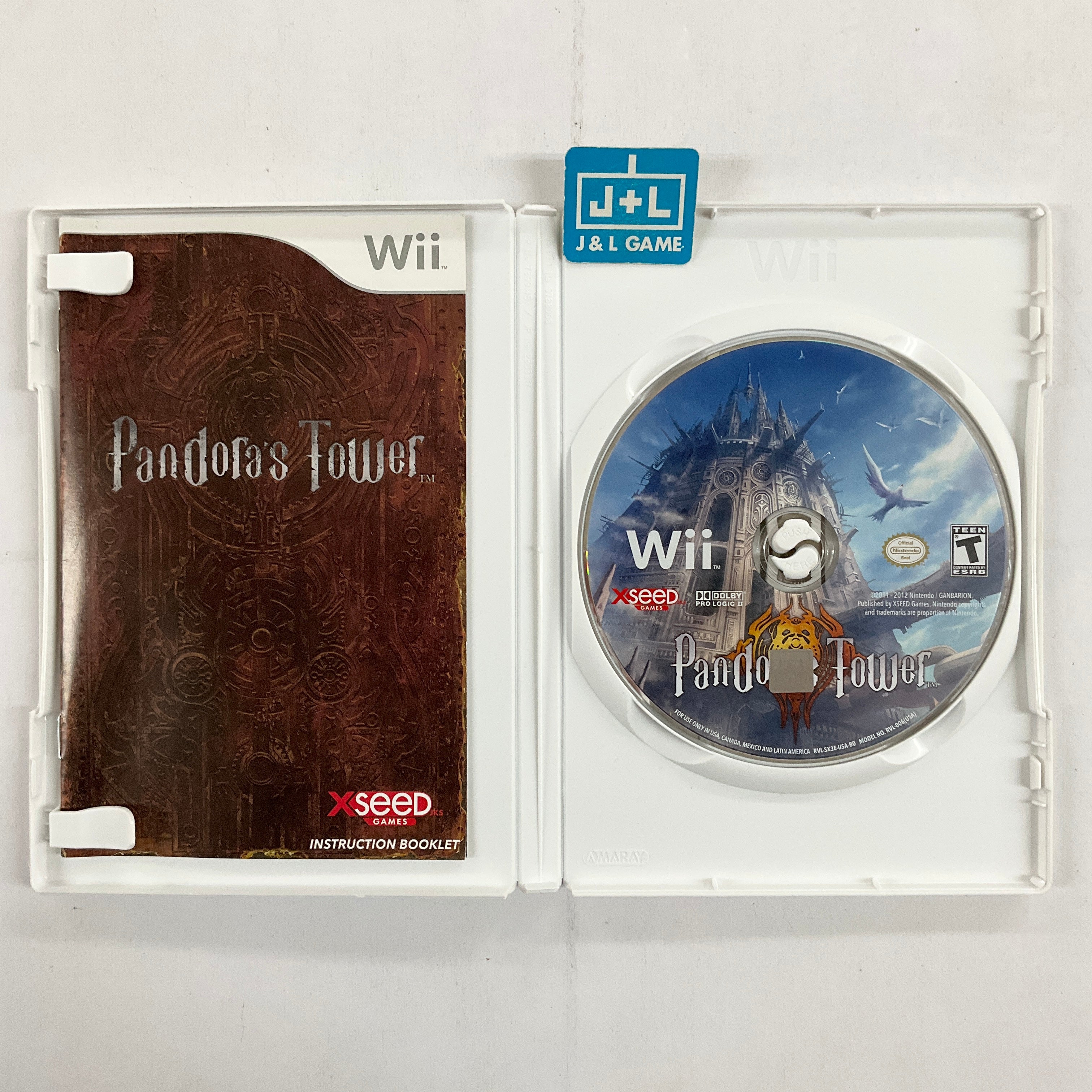 Pandora's Tower - Nintendo Wii [Pre-Owned] Video Games Xseed Games   