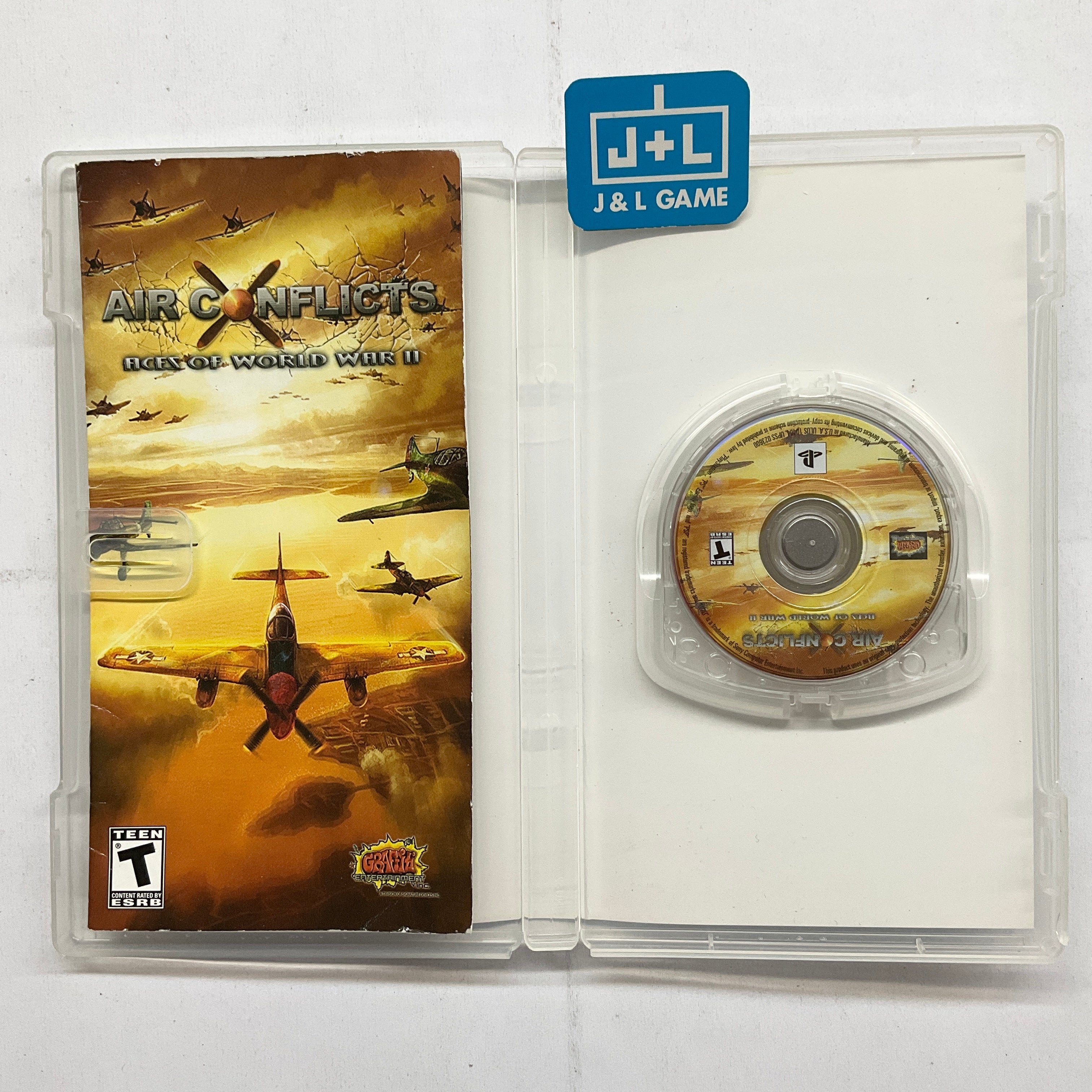 Air Conflicts: Aces of World War II - SONY PSP [Pre-Owned] Video Games Graffiti Entertainment   