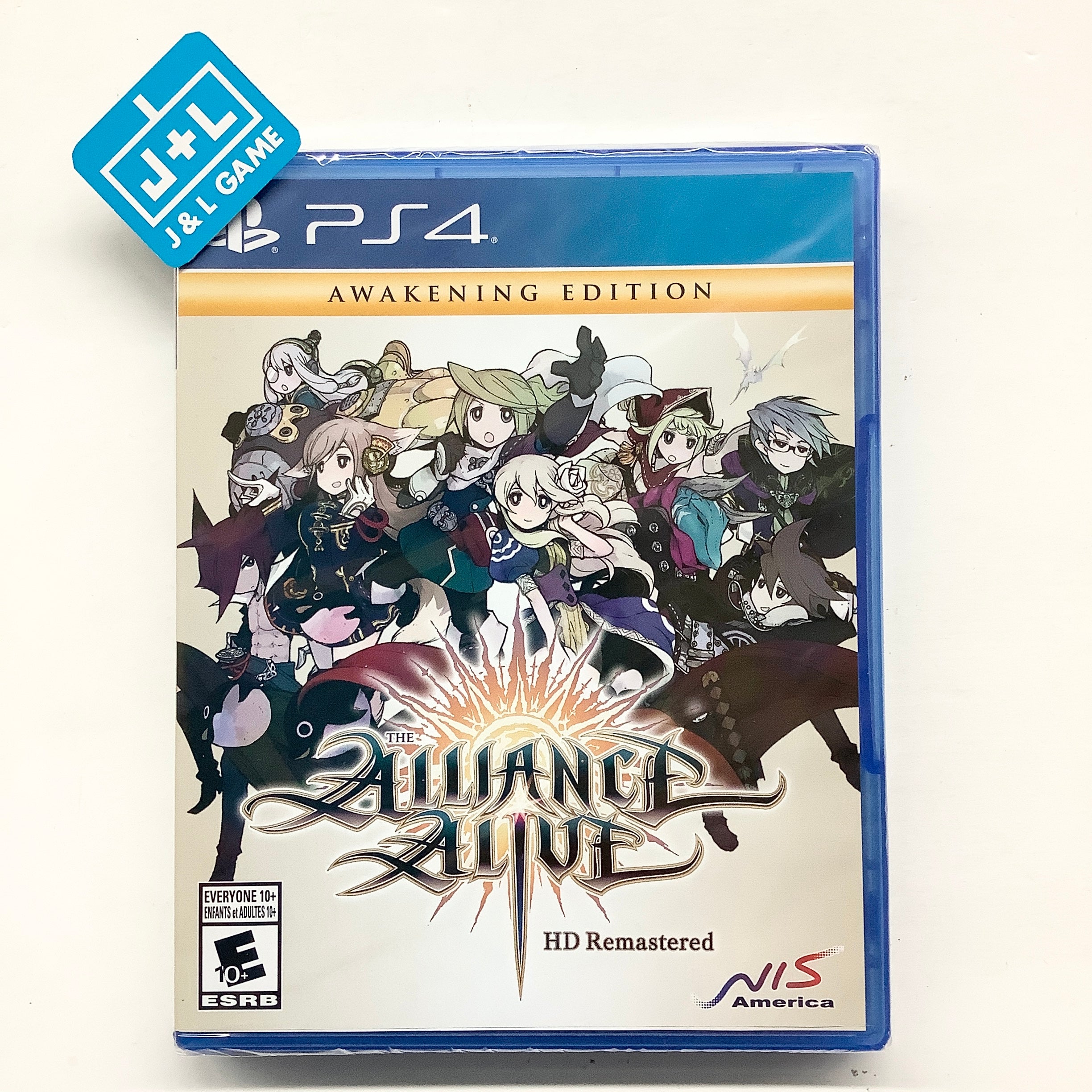 The Alliance Alive HD Remastered Awakening Edition - (PS4) PlayStation 4 Video Games NIS America   