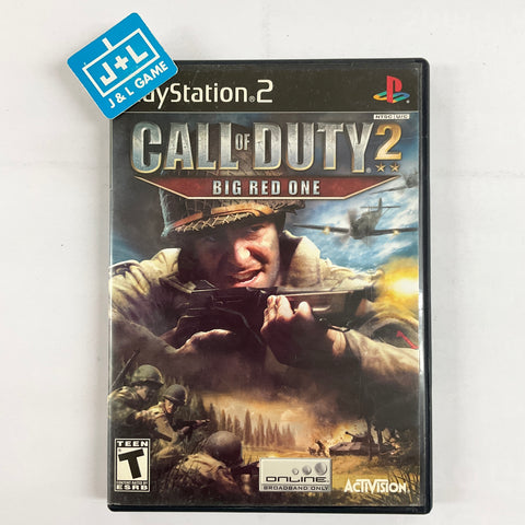Call of Duty 2: Big Red One - (PS2) PlayStation 2 [Pre-Owned] Video Games Activision   