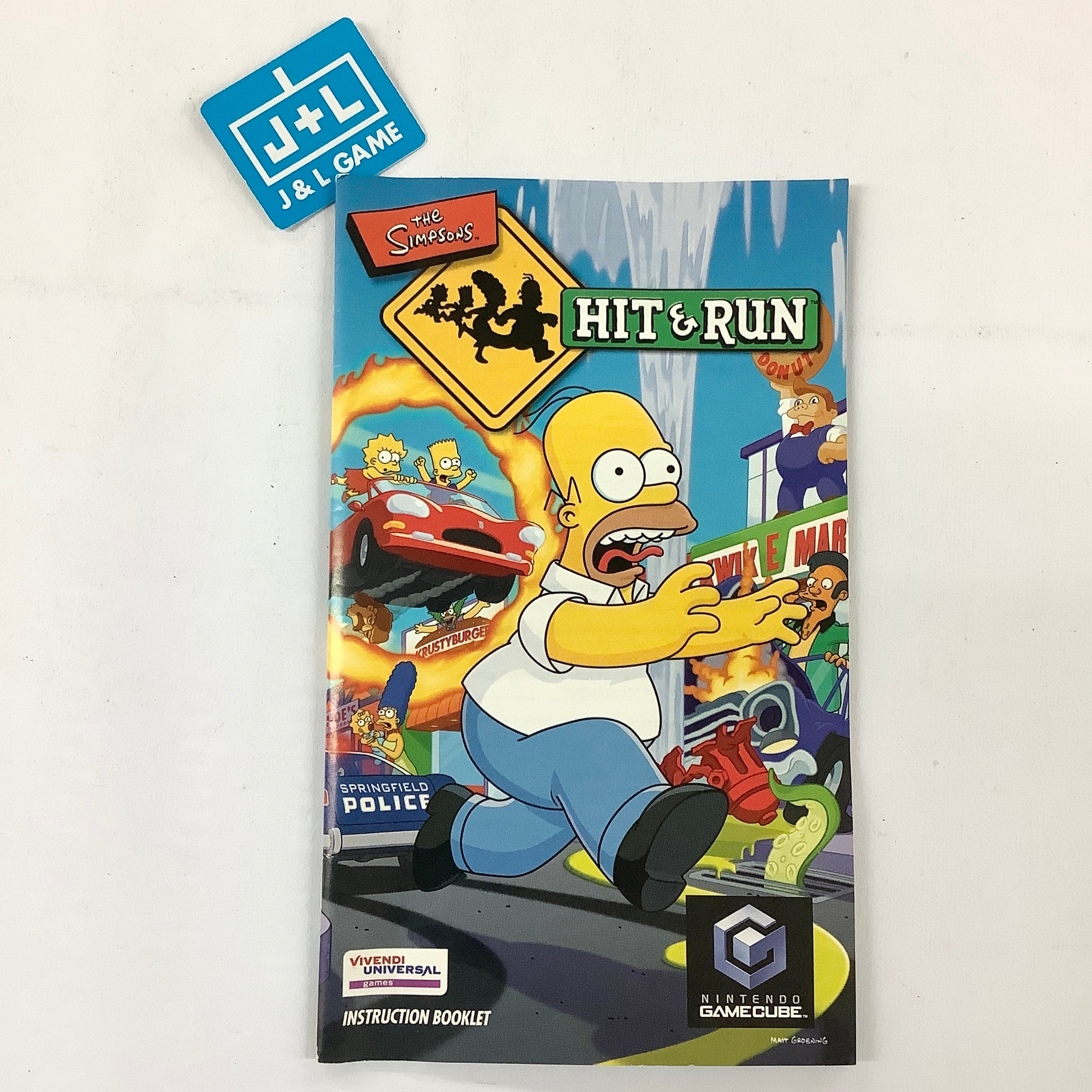 The Simpsons Hit & Run - (GC) GameCube [Pre-Owned] Video Games Nintendo   