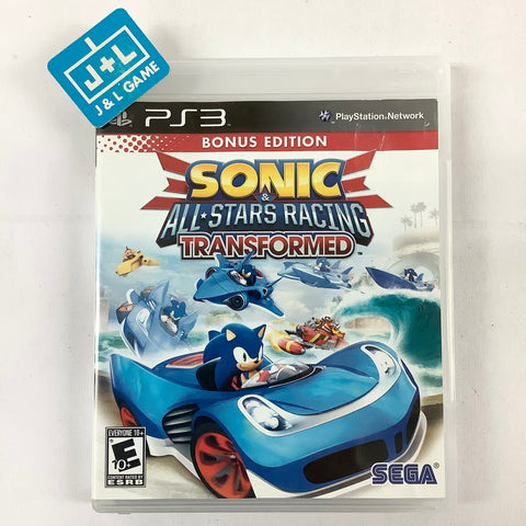 Sonic & All-Stars Racing Transformed (Bonus Edition) - (PS3) PlayStation 3 [Pre-Owned] Video Games Sega   