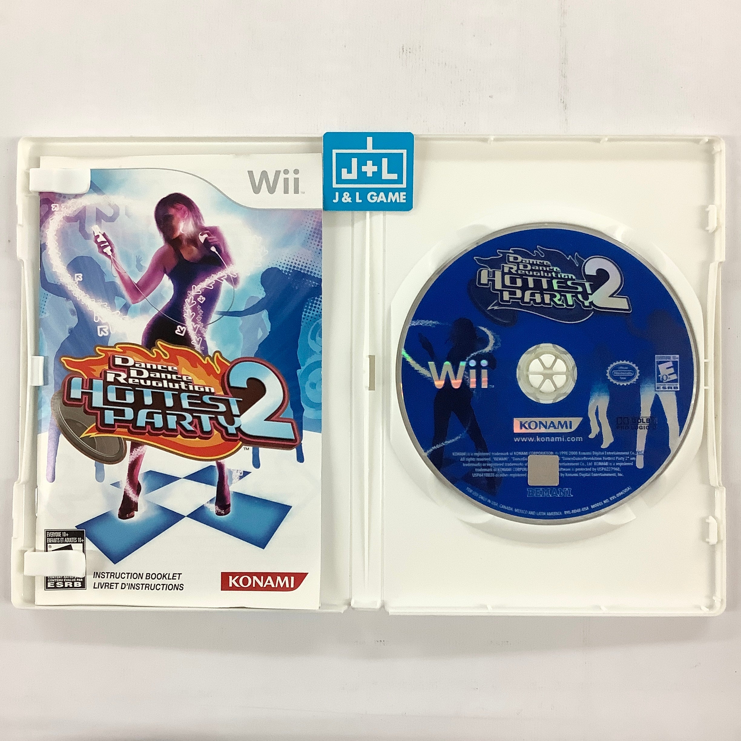 Dance Dance Revolution: Hottest Party 2 - Nintendo Wii [Pre-Owned] Video Games Konami   