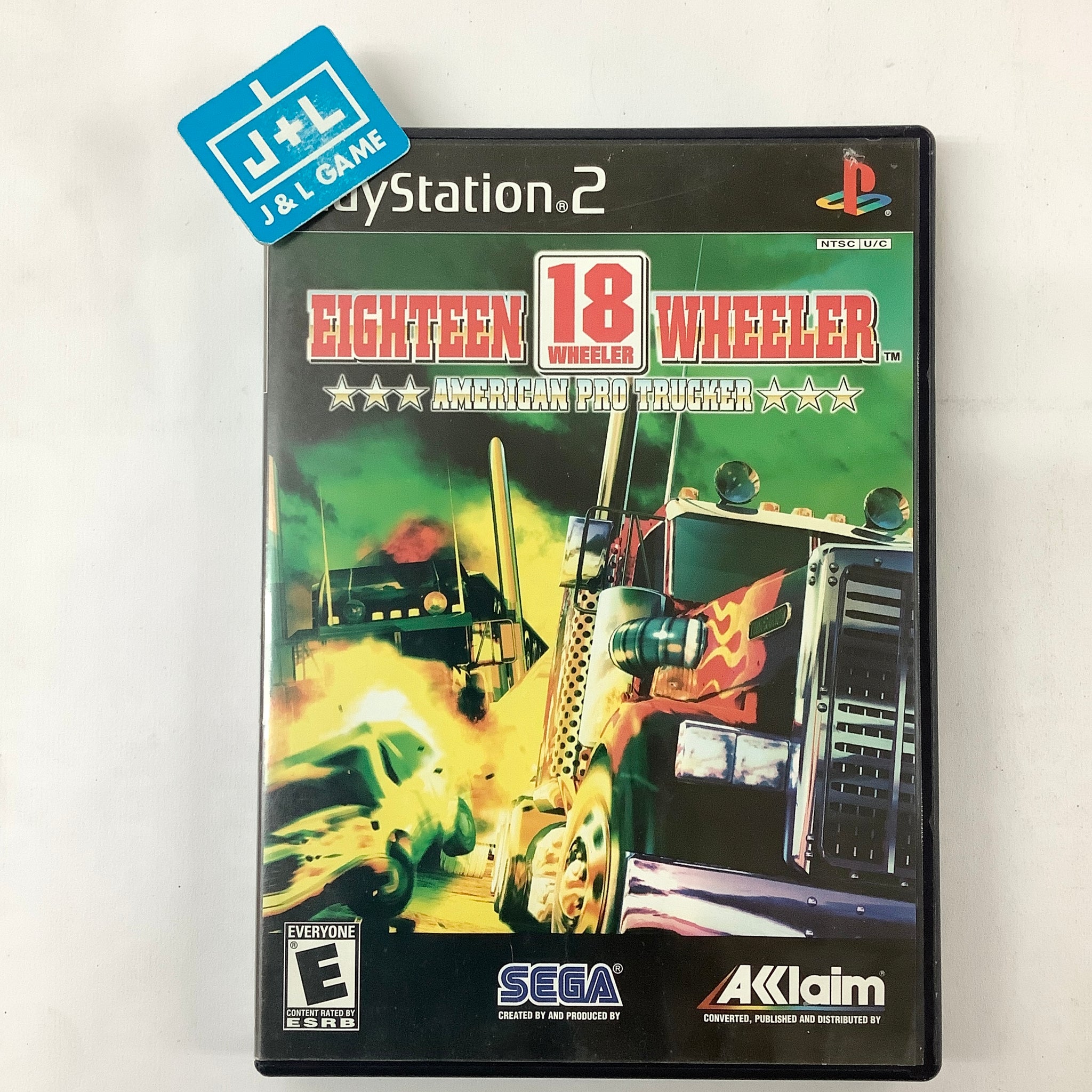Eighteen Wheeler: American Pro Trucker - (PS2) PlayStation 2 [Pre-Owned] Video Games Acclaim   