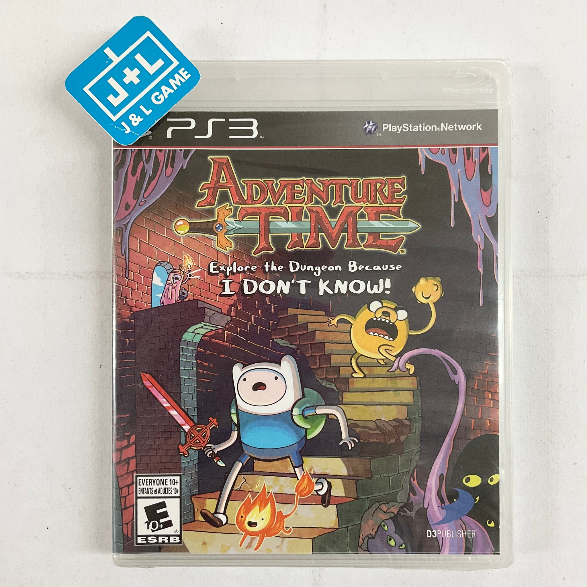 Adventure Time: Explore the Dungeon Because I DON'T KNOW! - (PS3) PlayStation 3 Video Games D3Publisher   