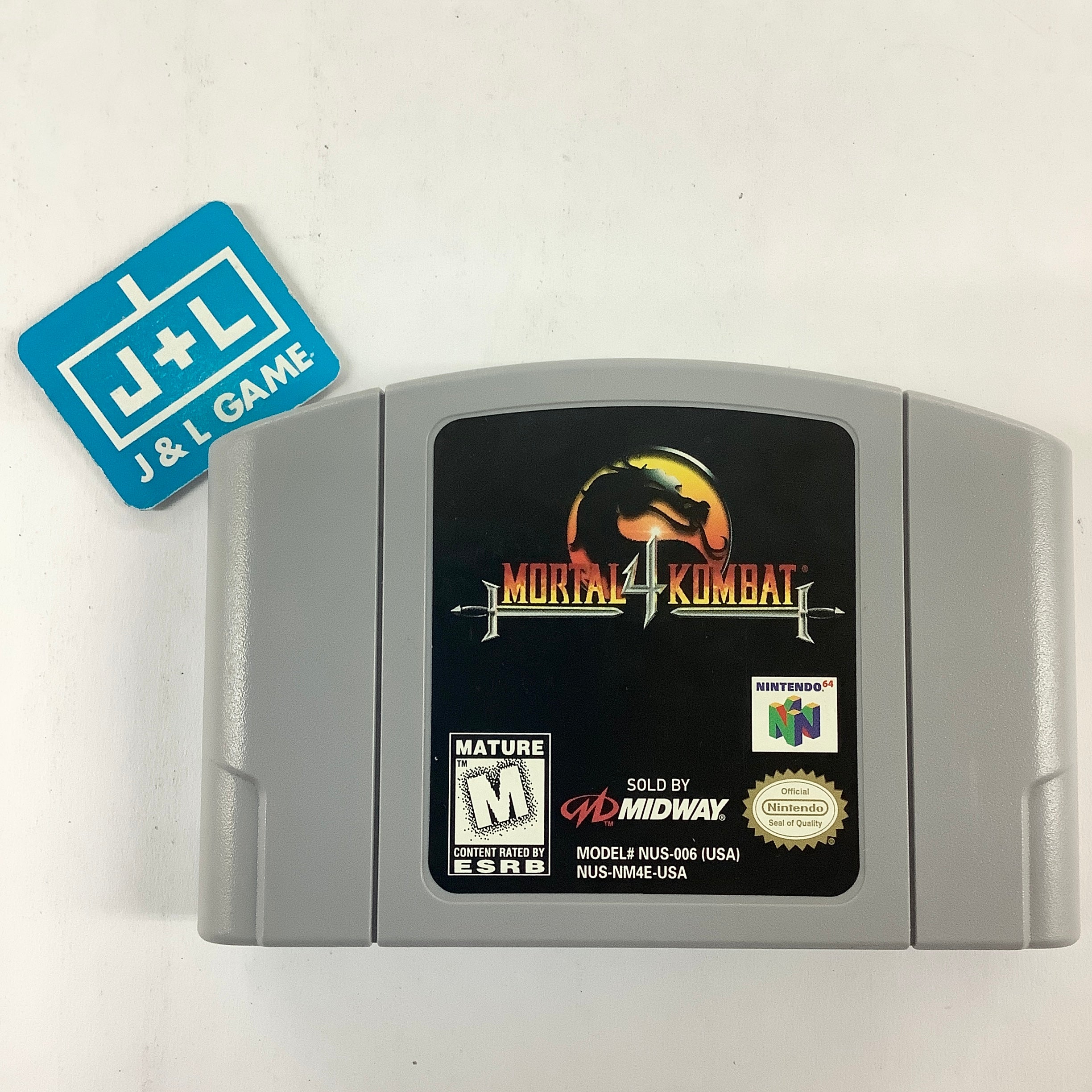 Mortal Kombat 4 - (N64) Nintendo 64 [Pre-Owned] Video Games Midway   