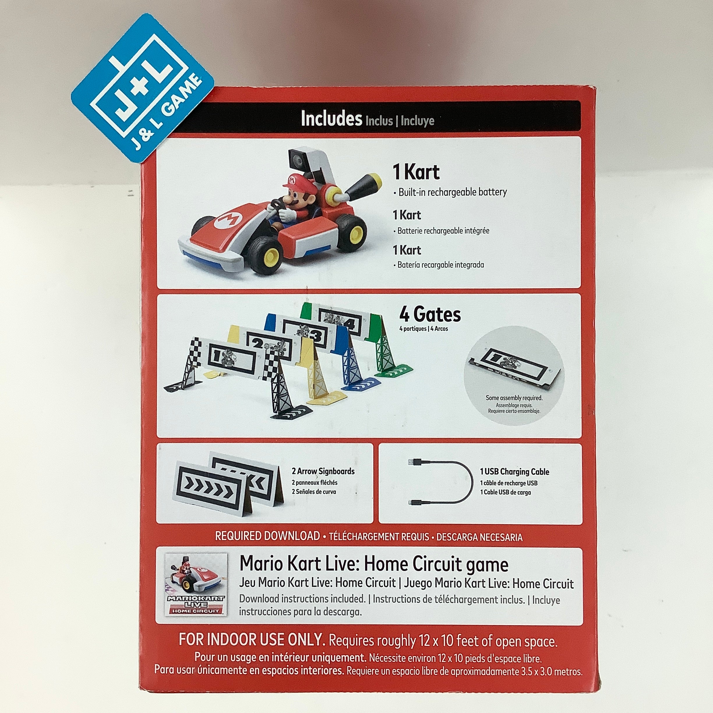 Mario Kart Live: Home Circuit - Mario Set - (NSW) Nintendo Switch Mario Set Edition Video Games Nintendo   