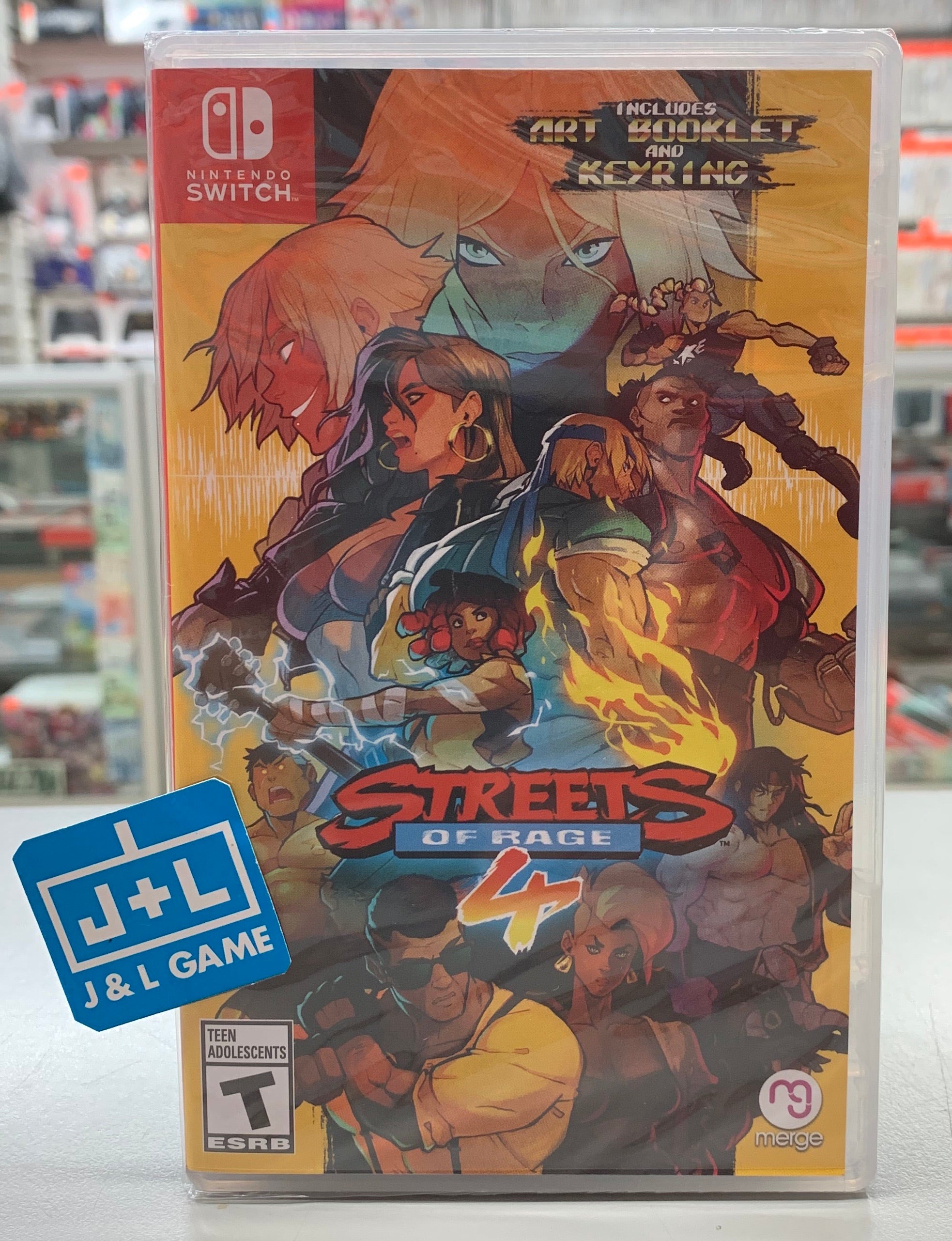 Streets of Rage 4 - (NSW) Nintendo Switch Video Games Merge Games   