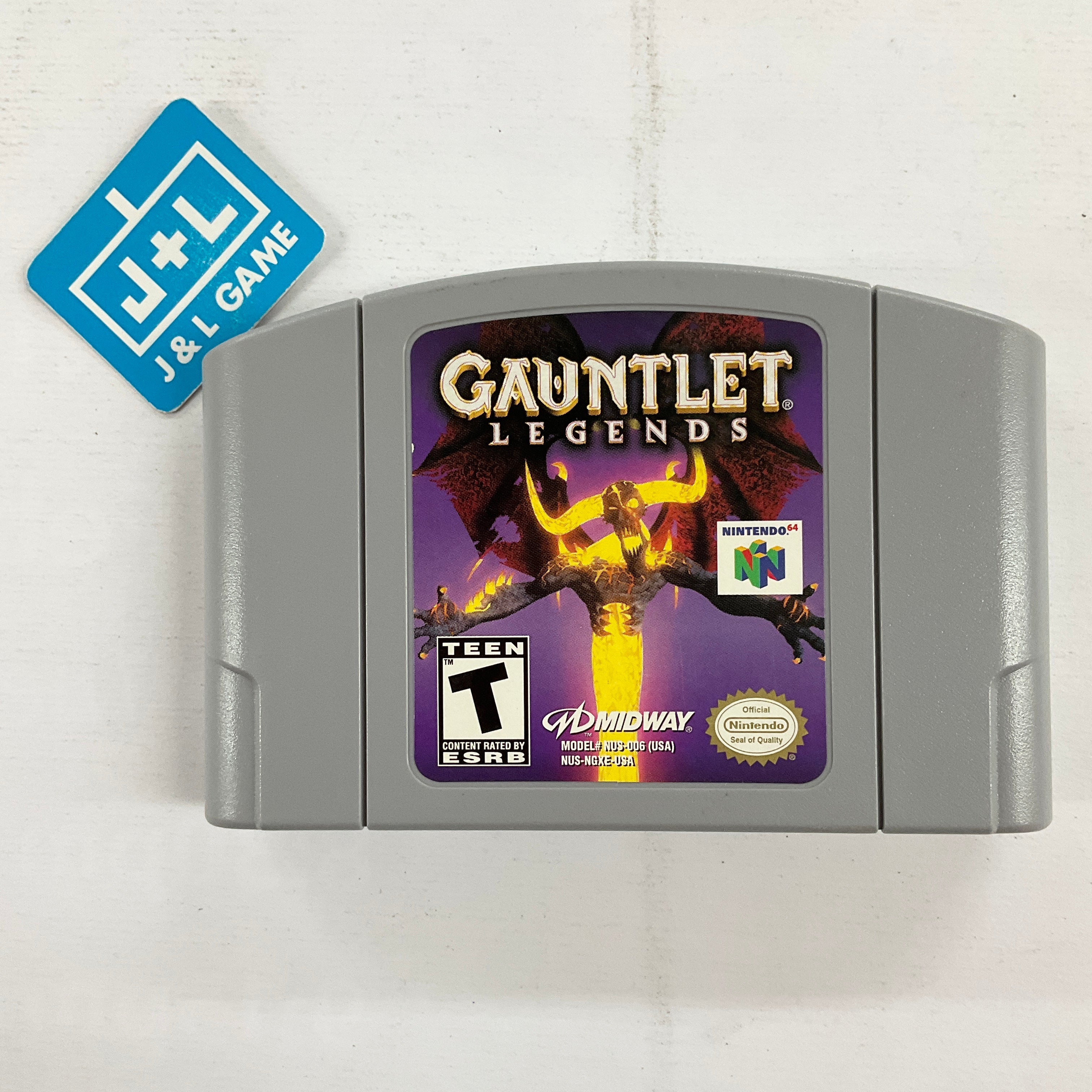 Gauntlet Legends - (N64) Nintendo 64 [Pre-Owned] Video Games Midway   