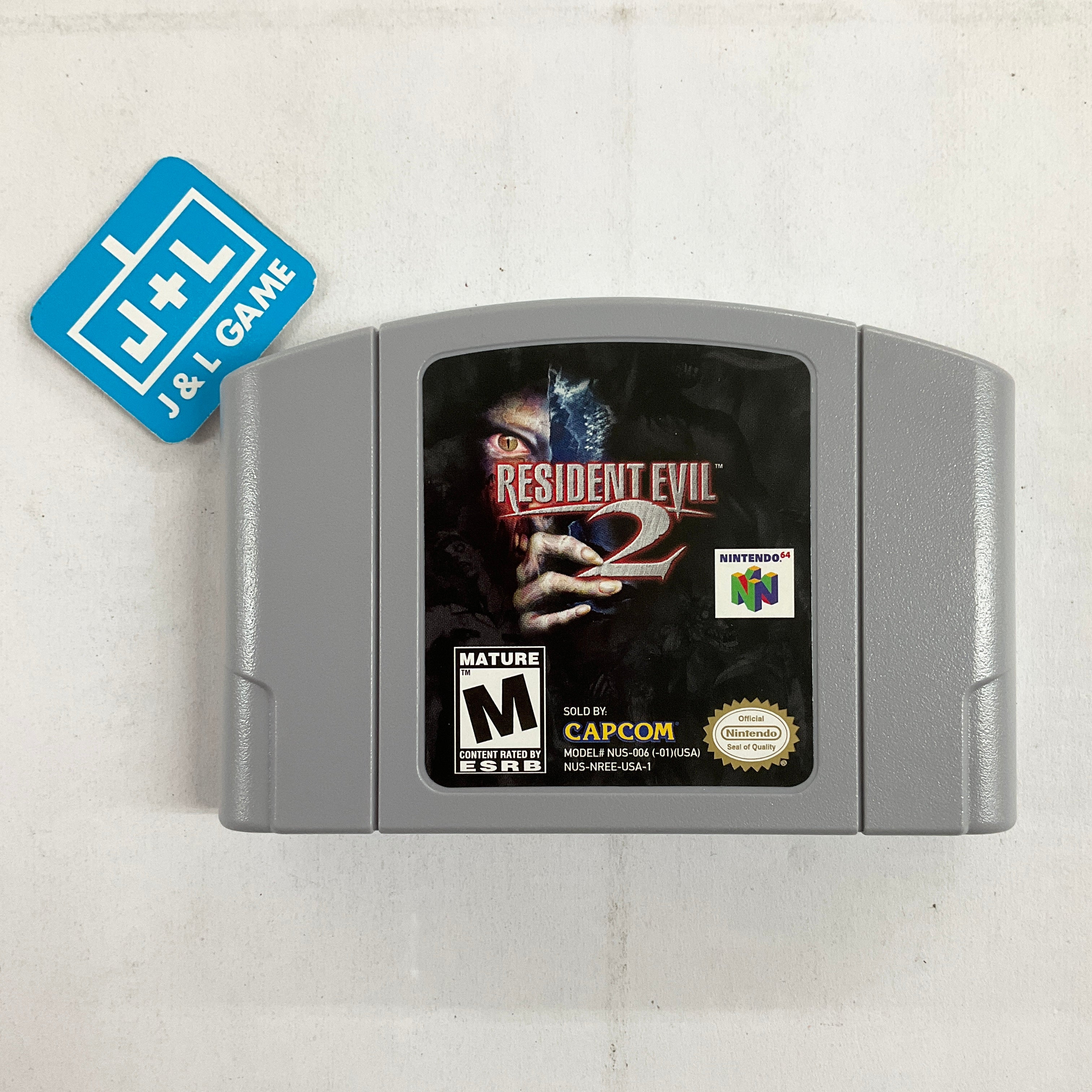 Resident Evil 2 - (N64) Nintendo 64 [Pre-Owned] Video Games Capcom   