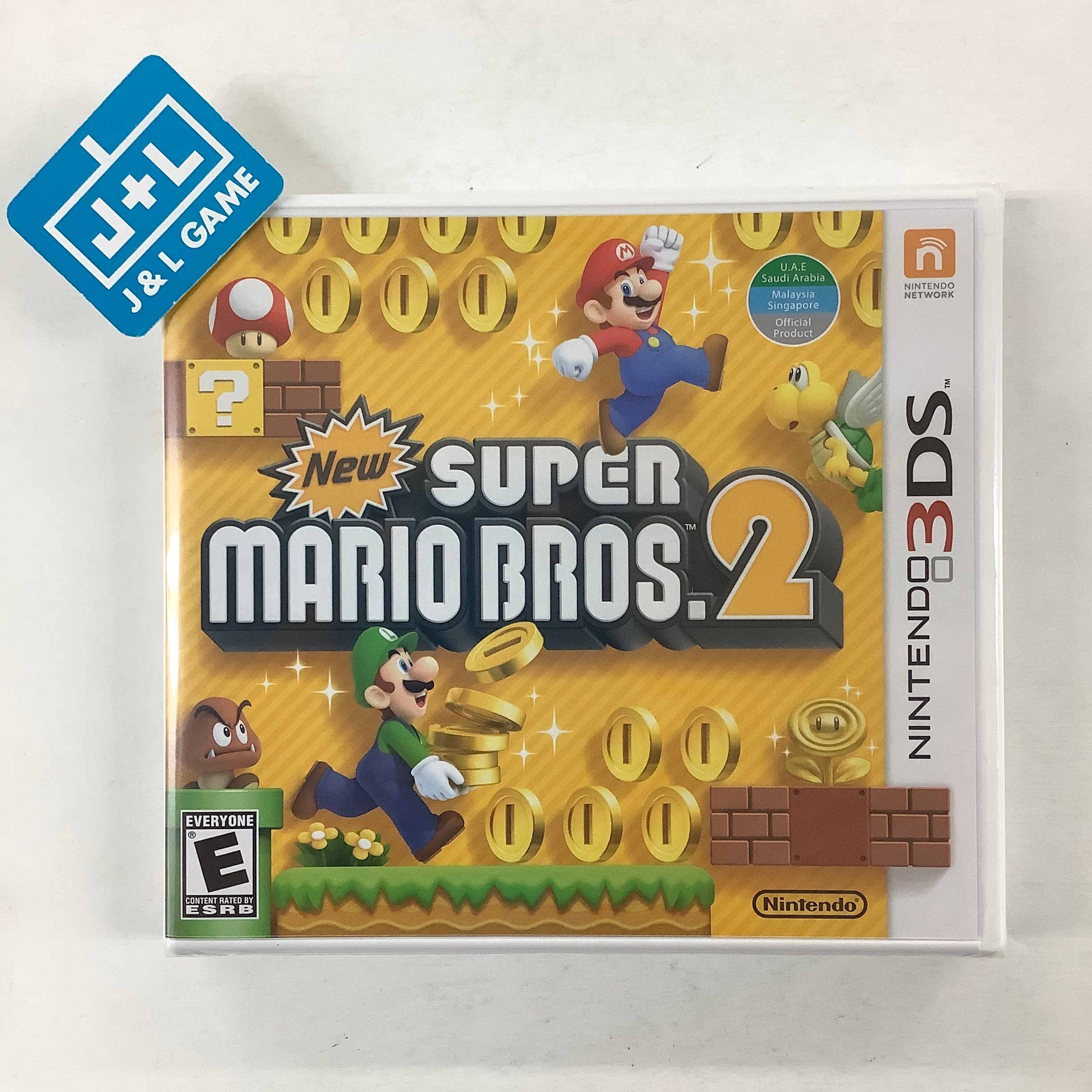New Super Mario Bros. 2 - Nintendo 3DS (World Edition) Video Games Nintendo   