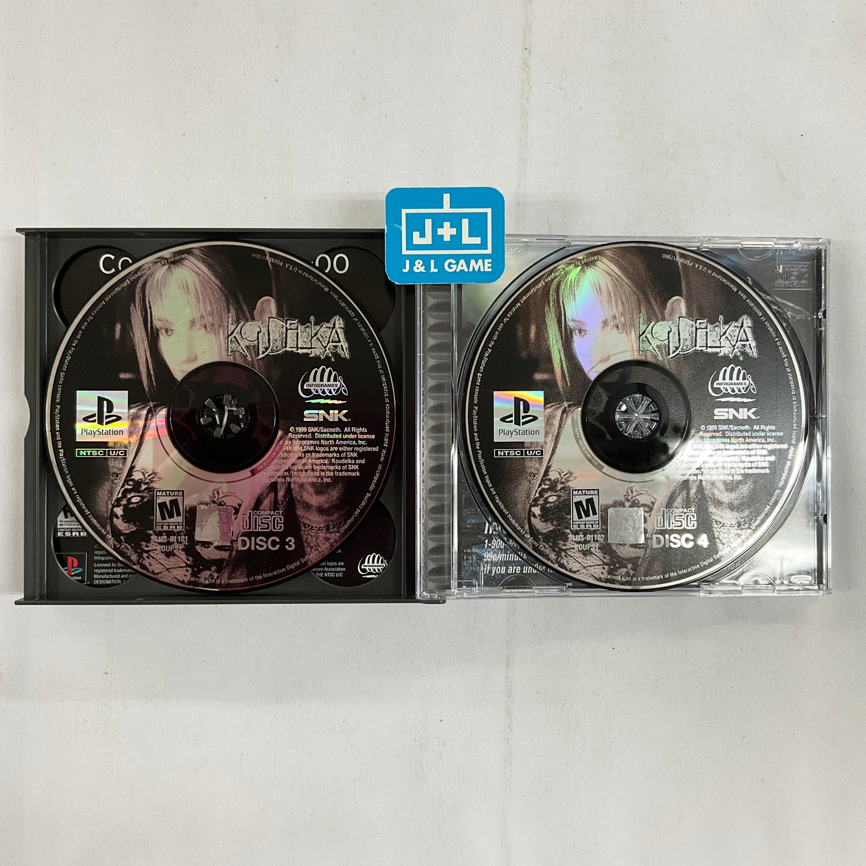 Koudelka - (PS1) PlayStation 1 [Pre-Owned] Video Games SNK   