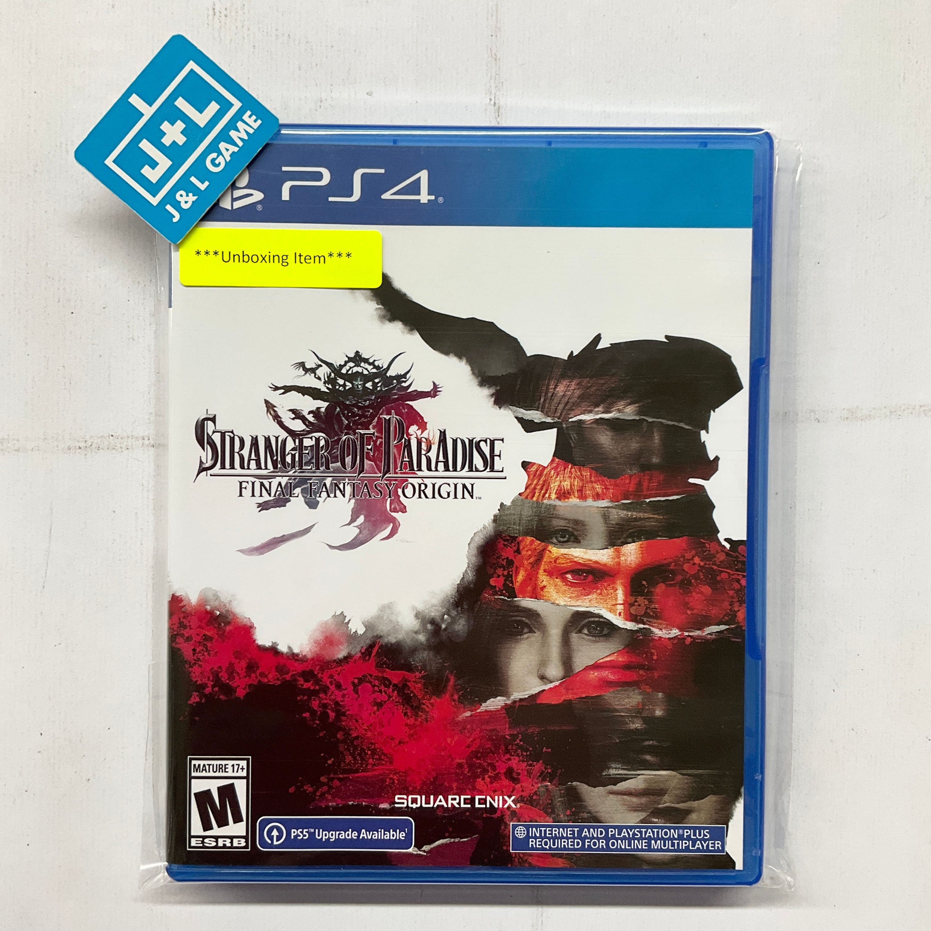 Stranger of Paradise: Final Fantasy Origin - (PS4) PlayStation 4 [UNBOXING] Video Games Square Enix   