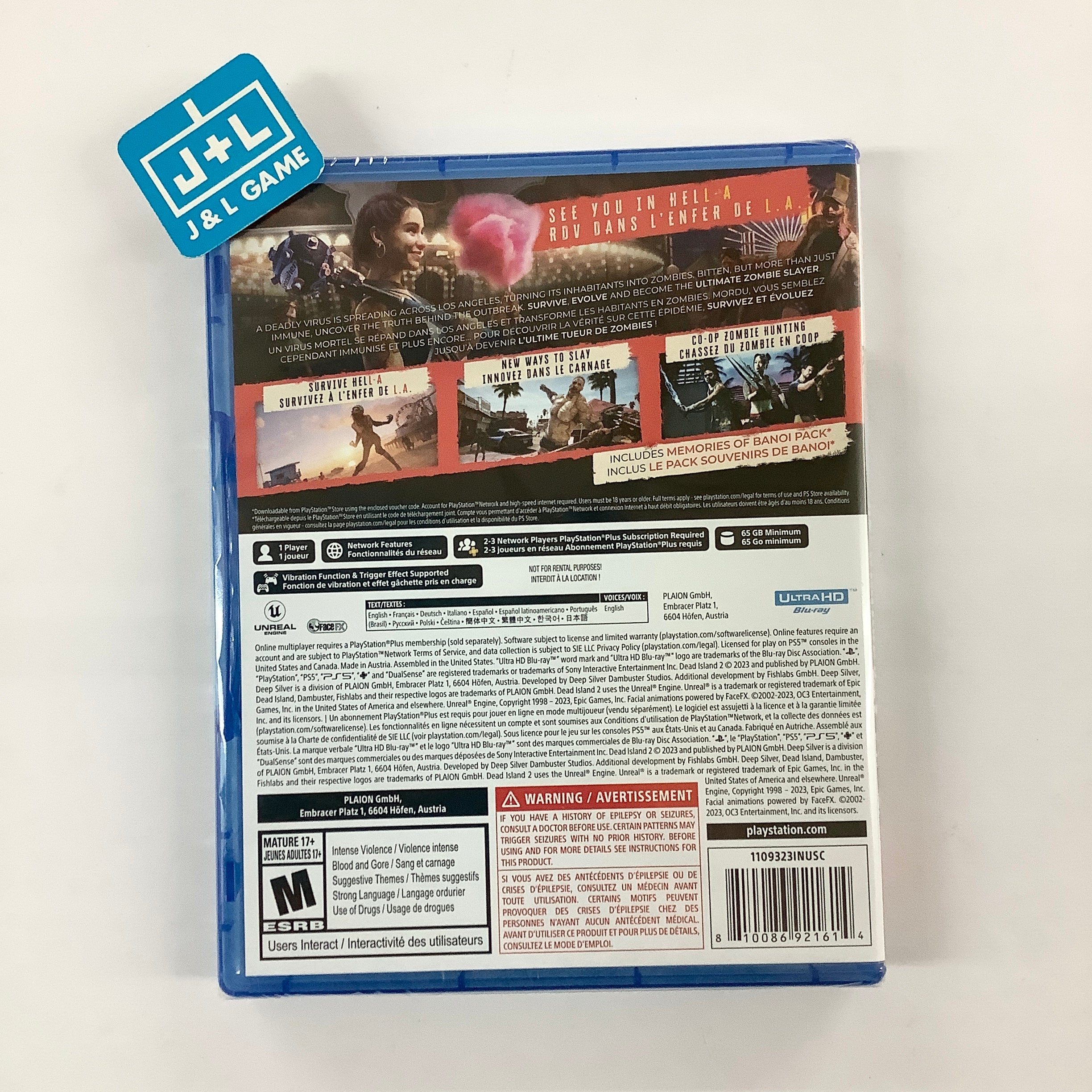 Dead Island 2: Day 1 Edition - (PS5) PlayStation 5 | J&L Game