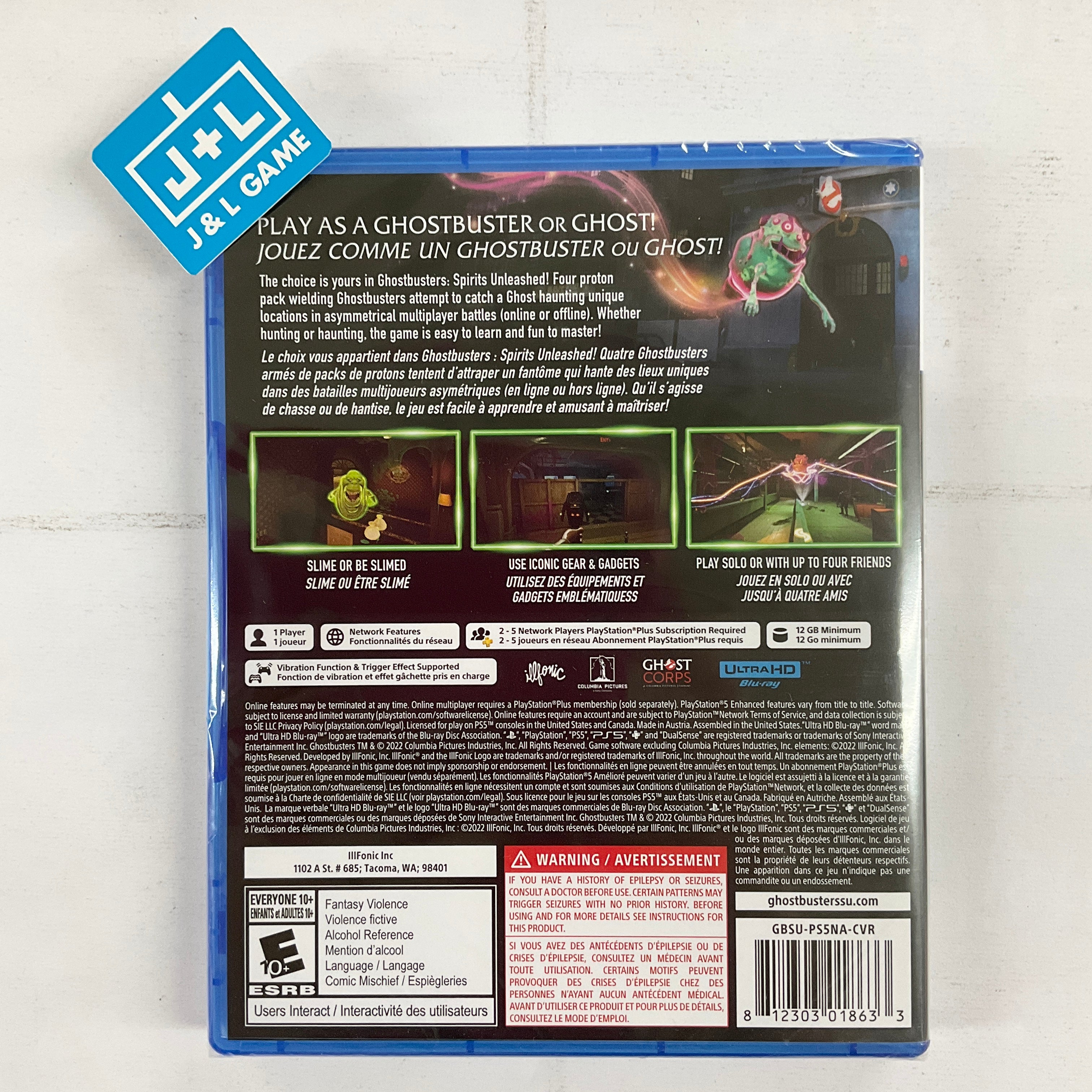 Ghostbusters: Spirits Unleashed - (PS5) PlayStation 5 Video Games Nighthawk Interactive   