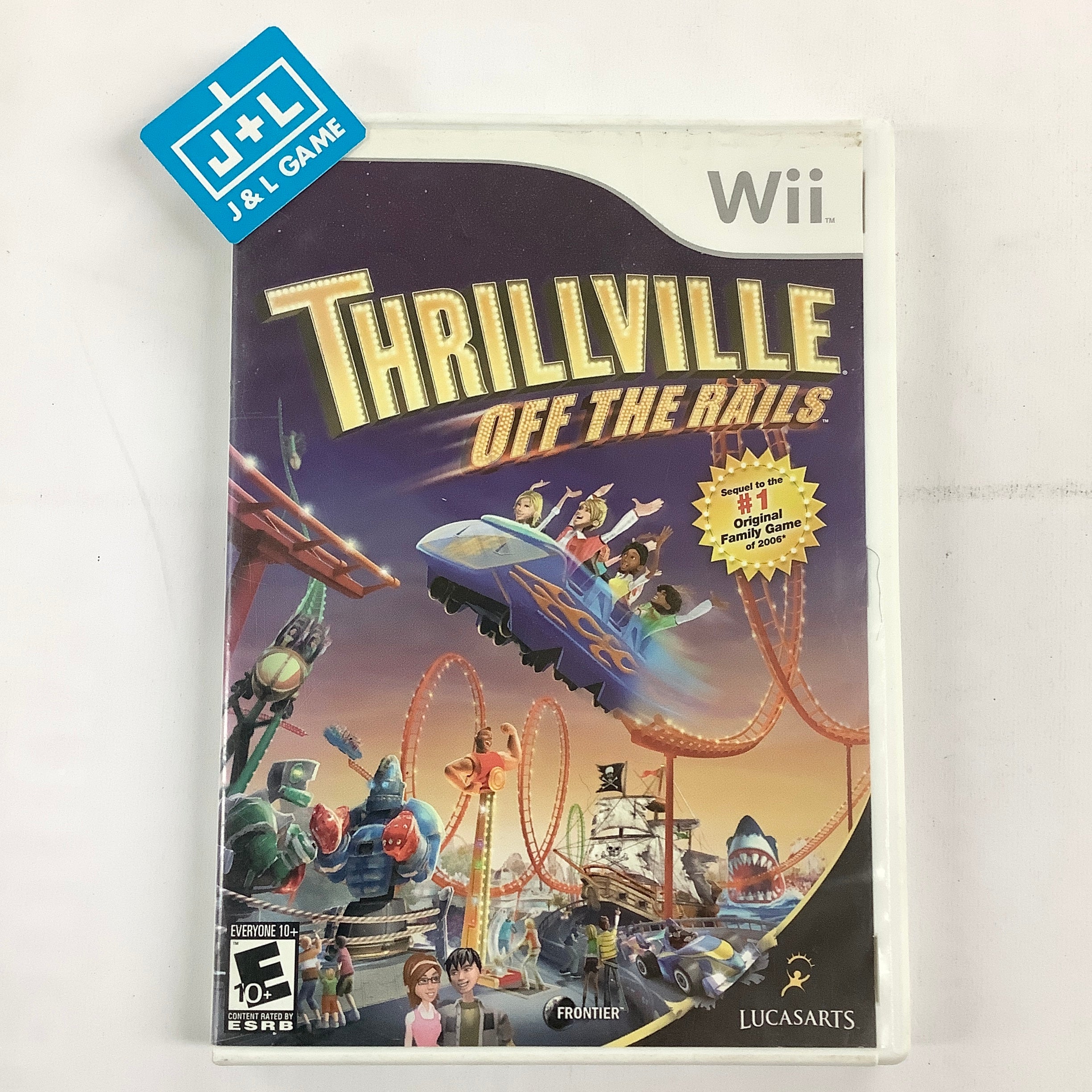 Thrillville: Off the Rails - Nintendo Wii [Pre-Owned] Video Games LucasArts   