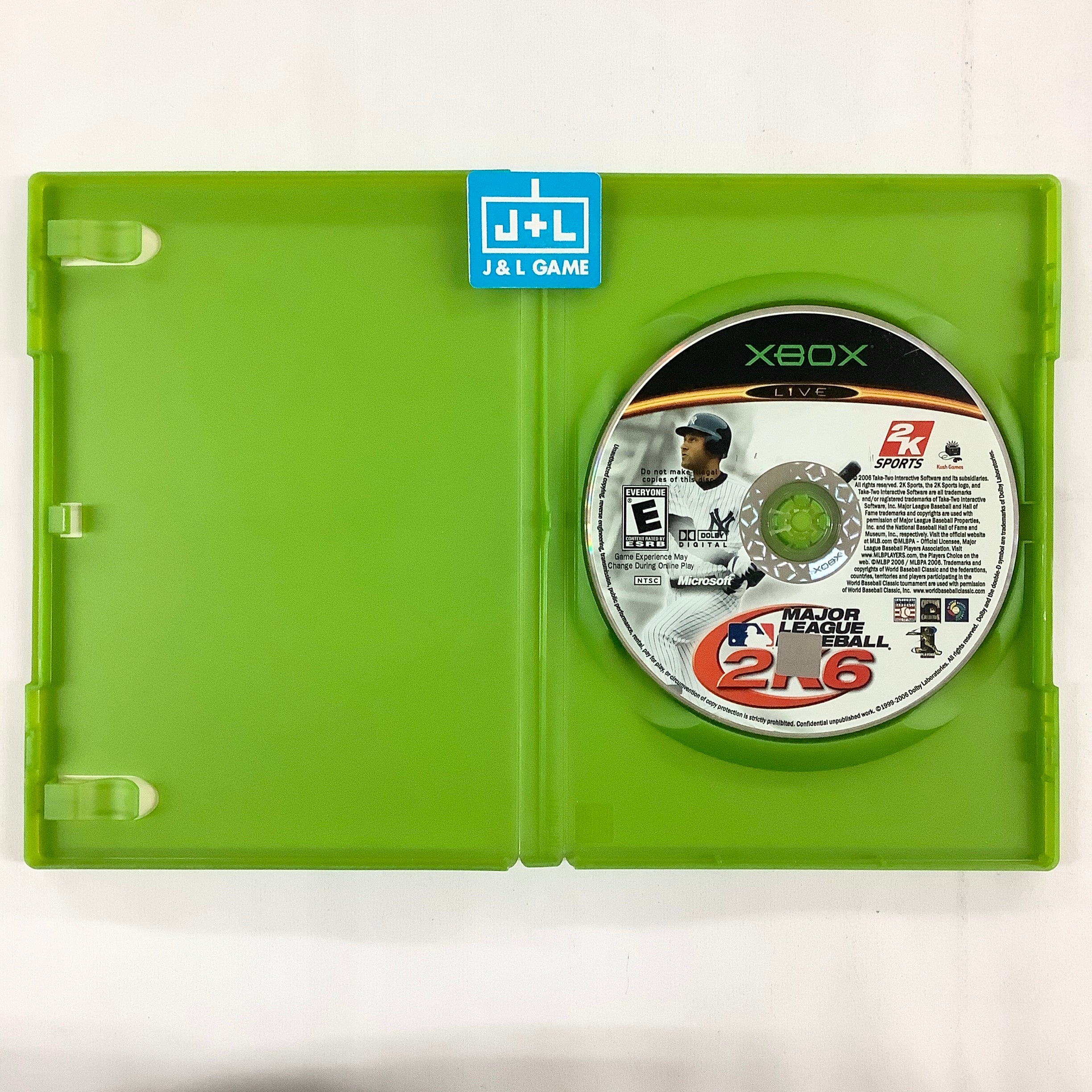 Major League Baseball 2K6 - (XB) Xbox [Pre-Owned] Video Games 2K Sports   