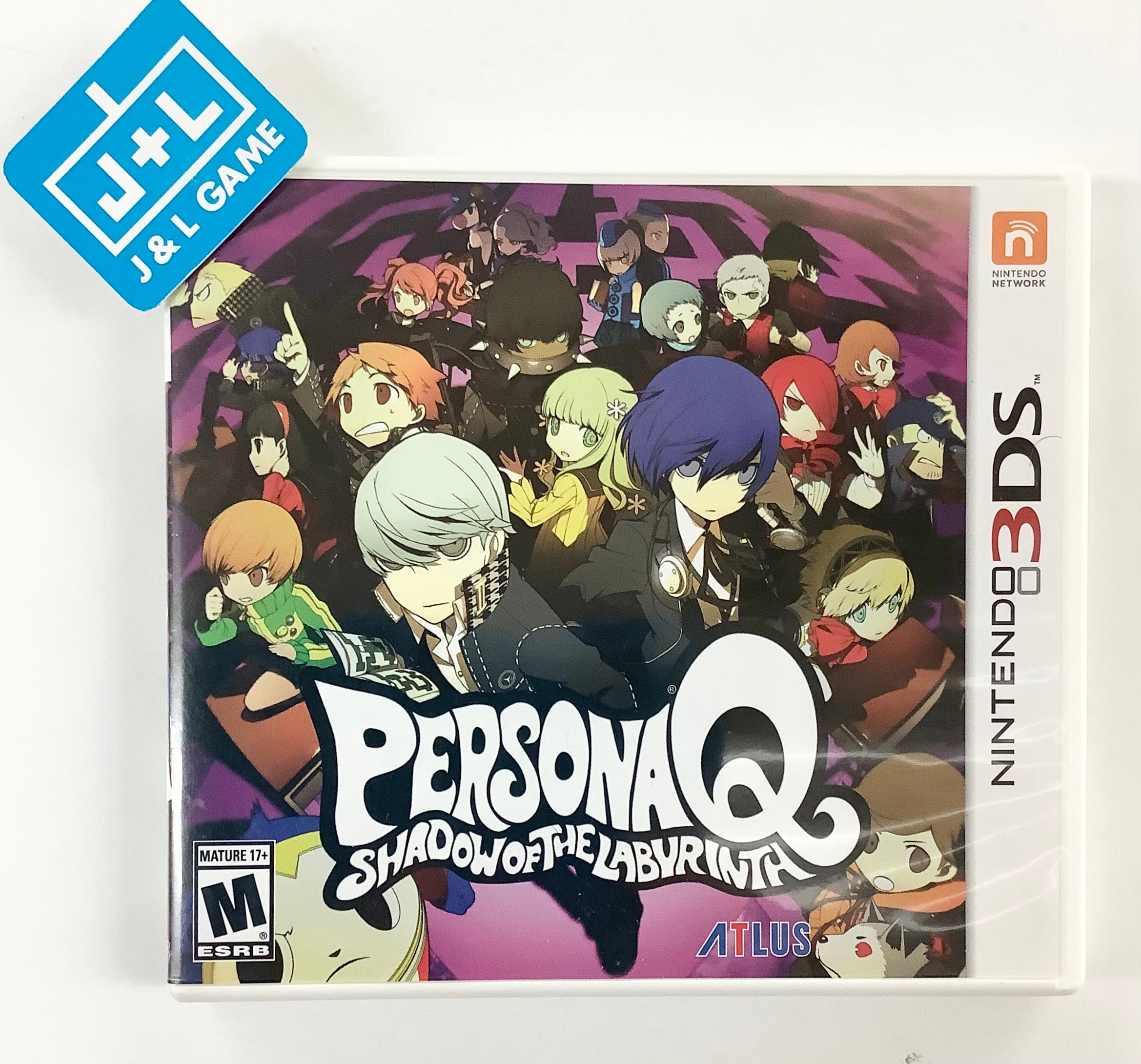 Persona Q: Shadow of the Labyrinth - Nintendo 3DS [Pre-Owned] Video Games Atlus   