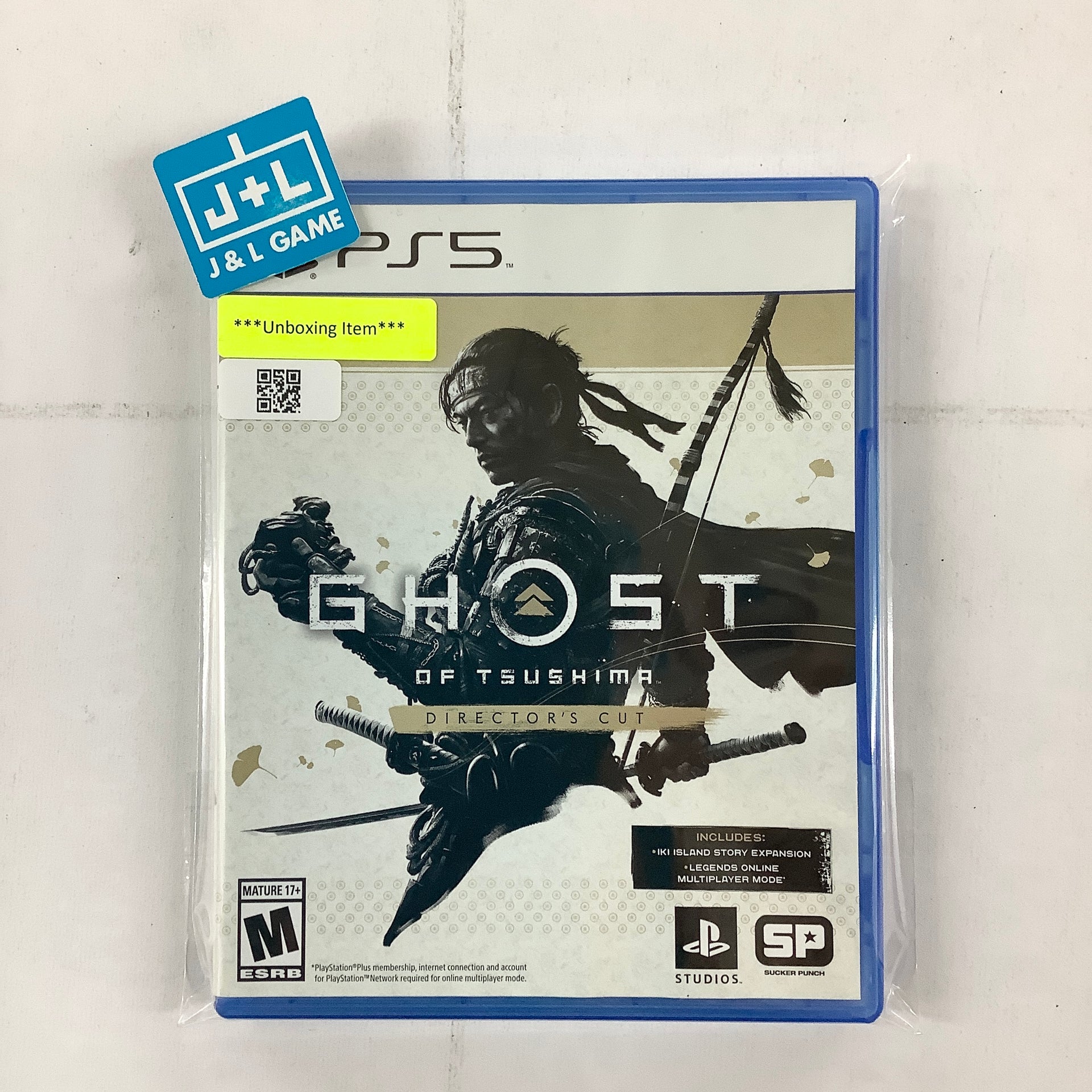 PS5 Ghost Of Tsushima Director's Cut [Versione Coreana] - Inglese + Multilingua, Regione Free
