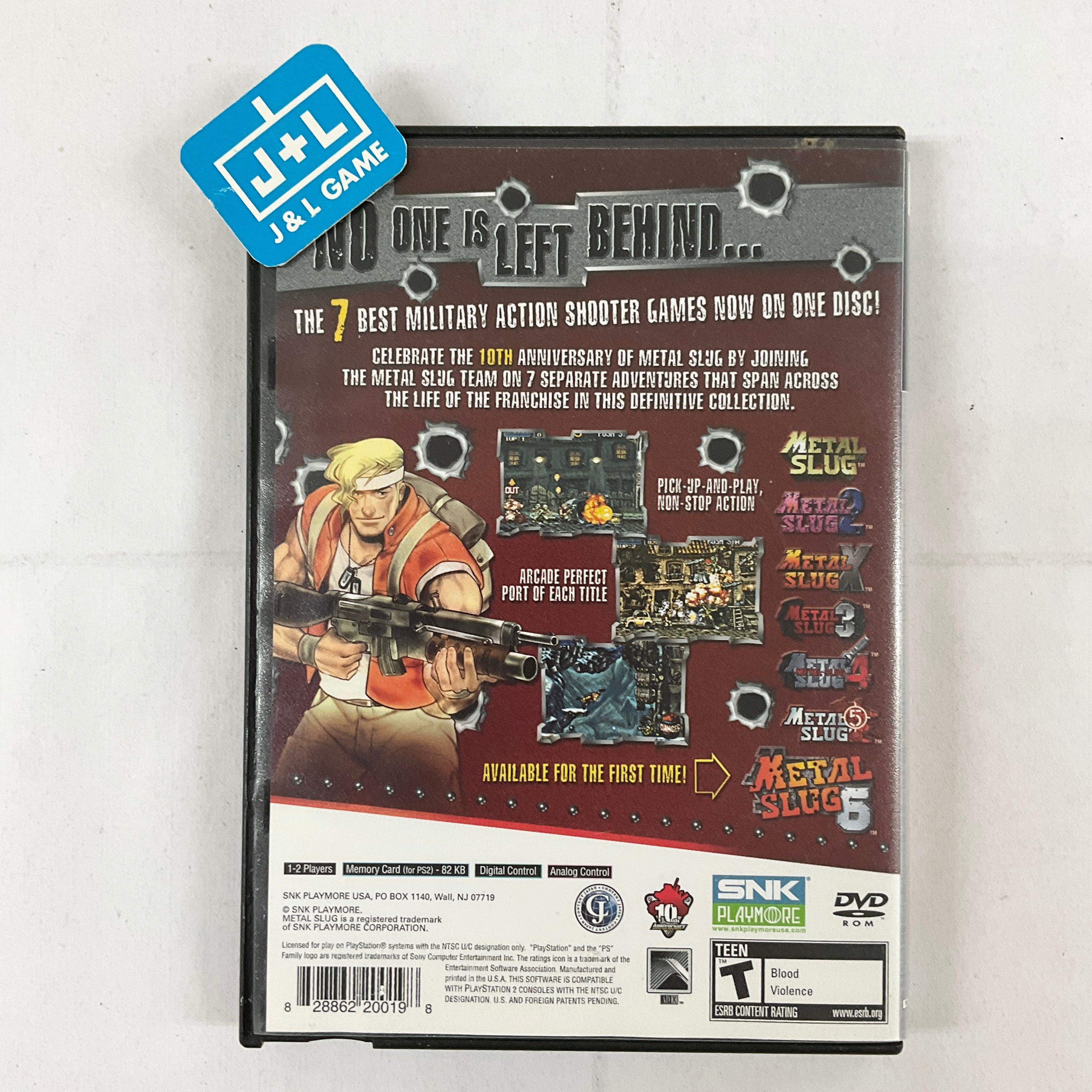 Metal Slug Anthology - (PS2) PlayStation 2 [Pre-Owned] Video Games SNK Playmore   