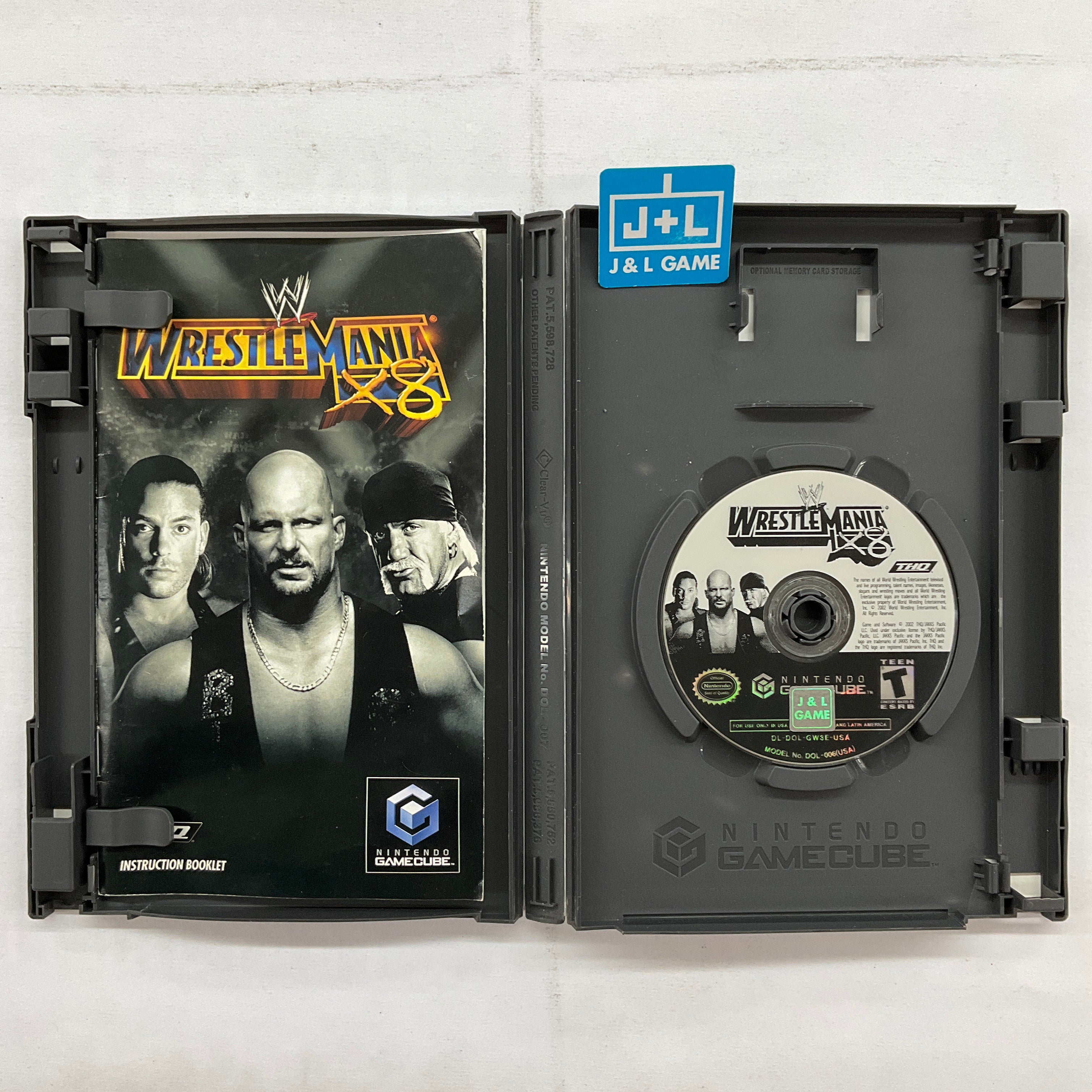 WWE WrestleMania X8 - (GC) GameCube [Pre-Owned] Video Games THQ   