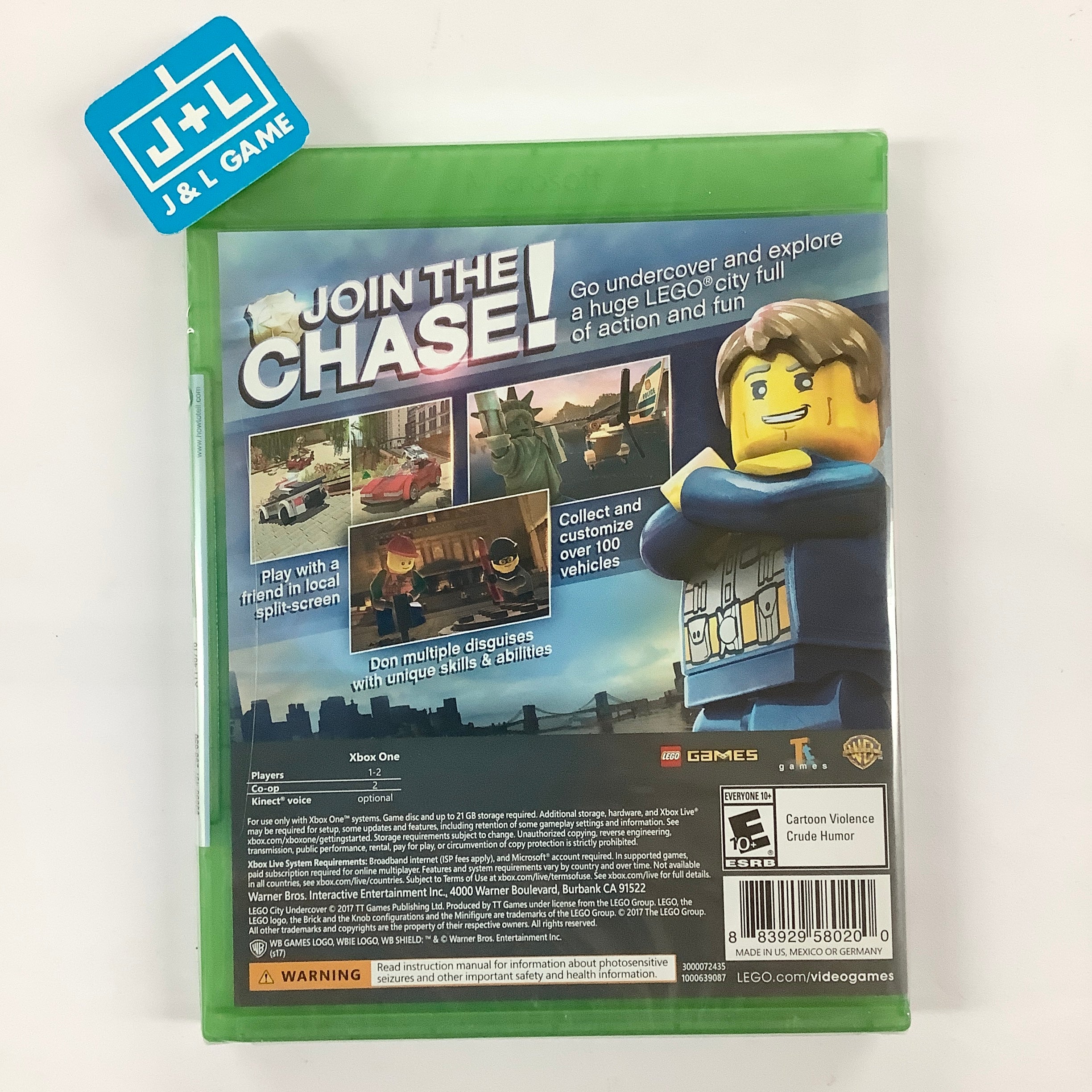 LEGO City Undercover - (XB1) Xbox One Video Games Warner Bros. Interactive Entertainment   