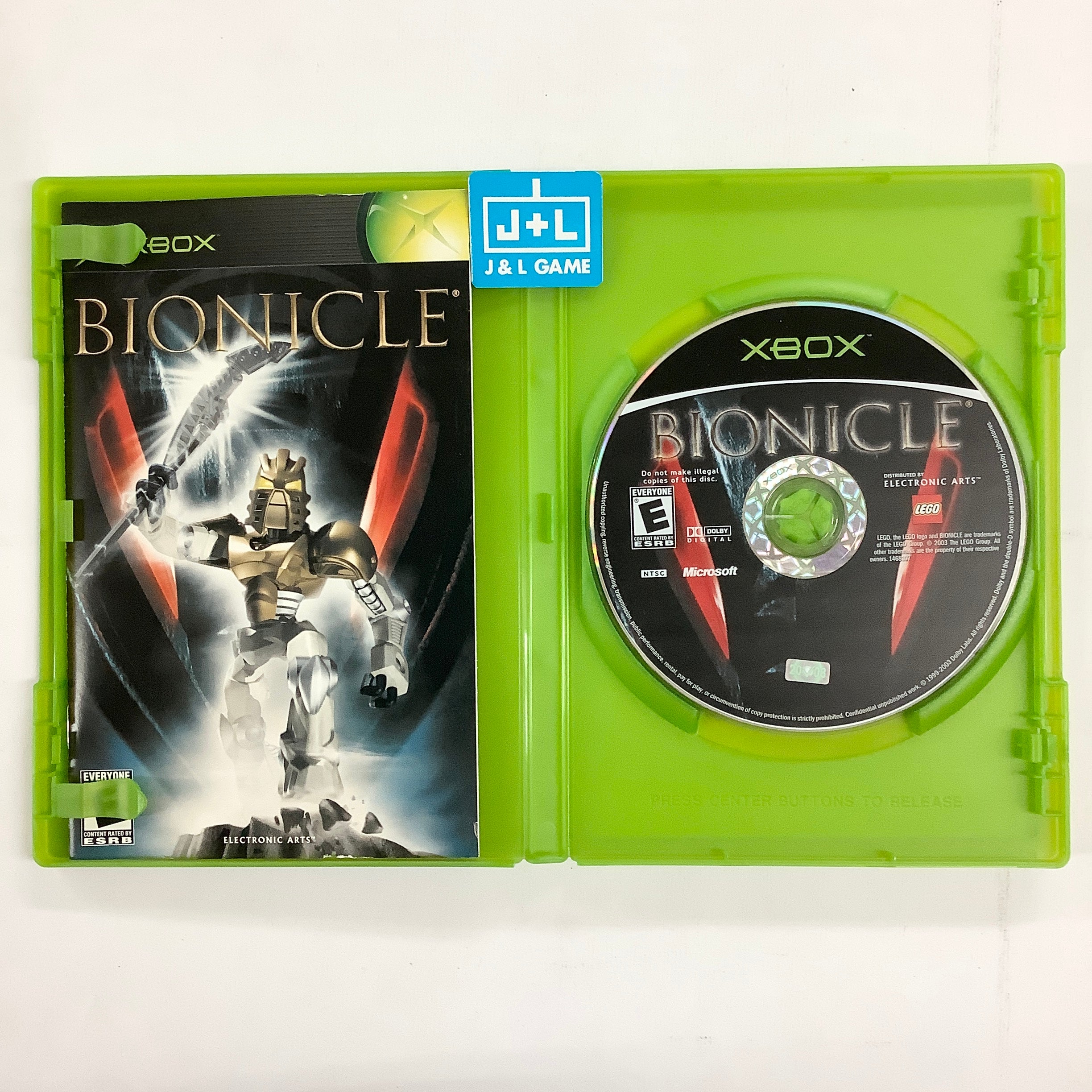 Bionicle - (XB) Xbox [Pre-Owned] Video Games Lego Media   