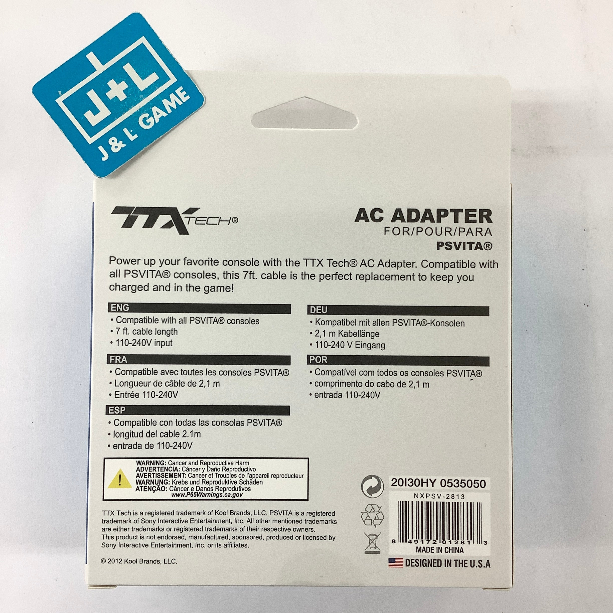TTX Tech AC Adapter for PS Vita 1000 - (PSV) PlayStation Vita Accessories Tomee