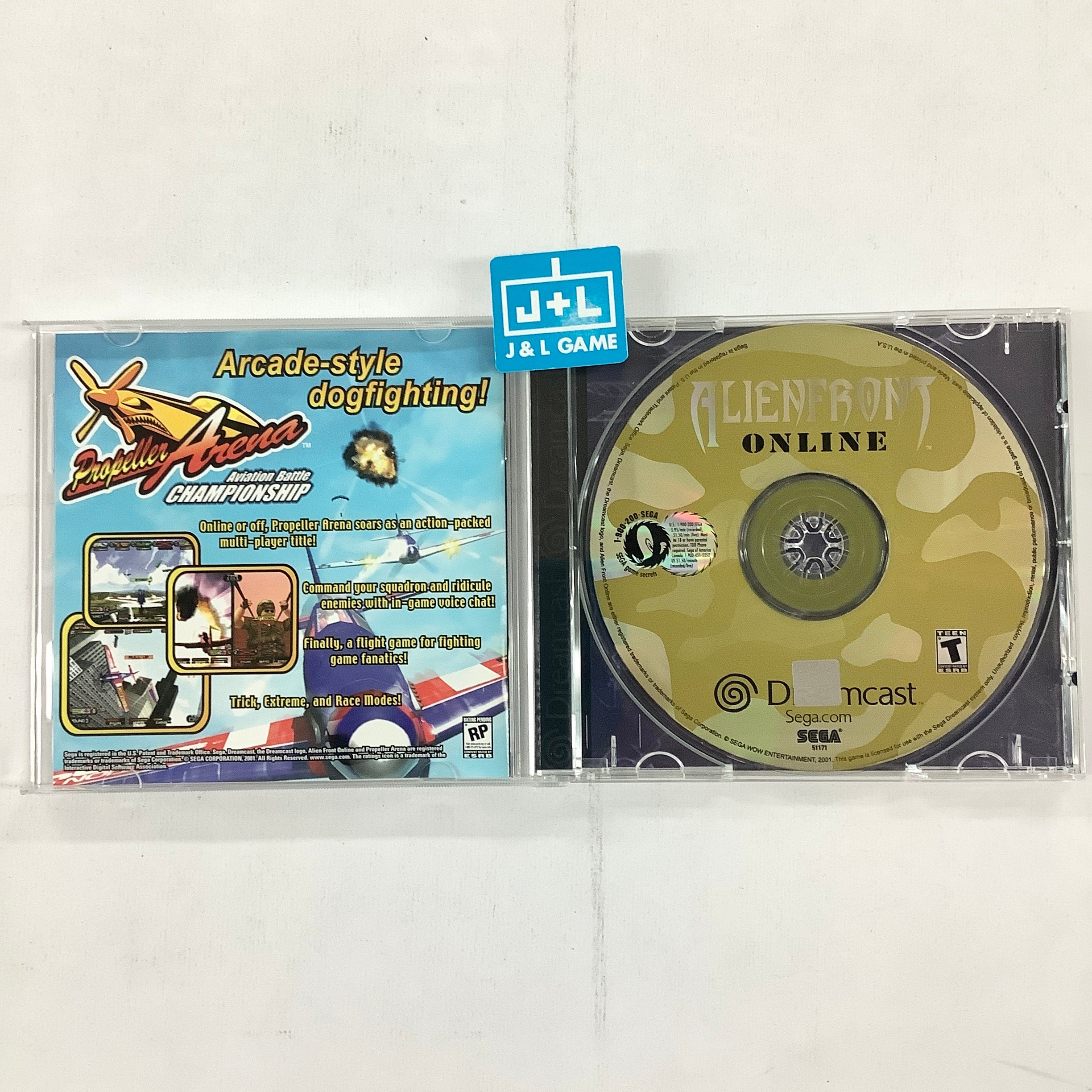 Dreamcast版　エリシオン Alien Front Online - (DC) SEGA Dreamcast [Pre-Owned] | J&L Game