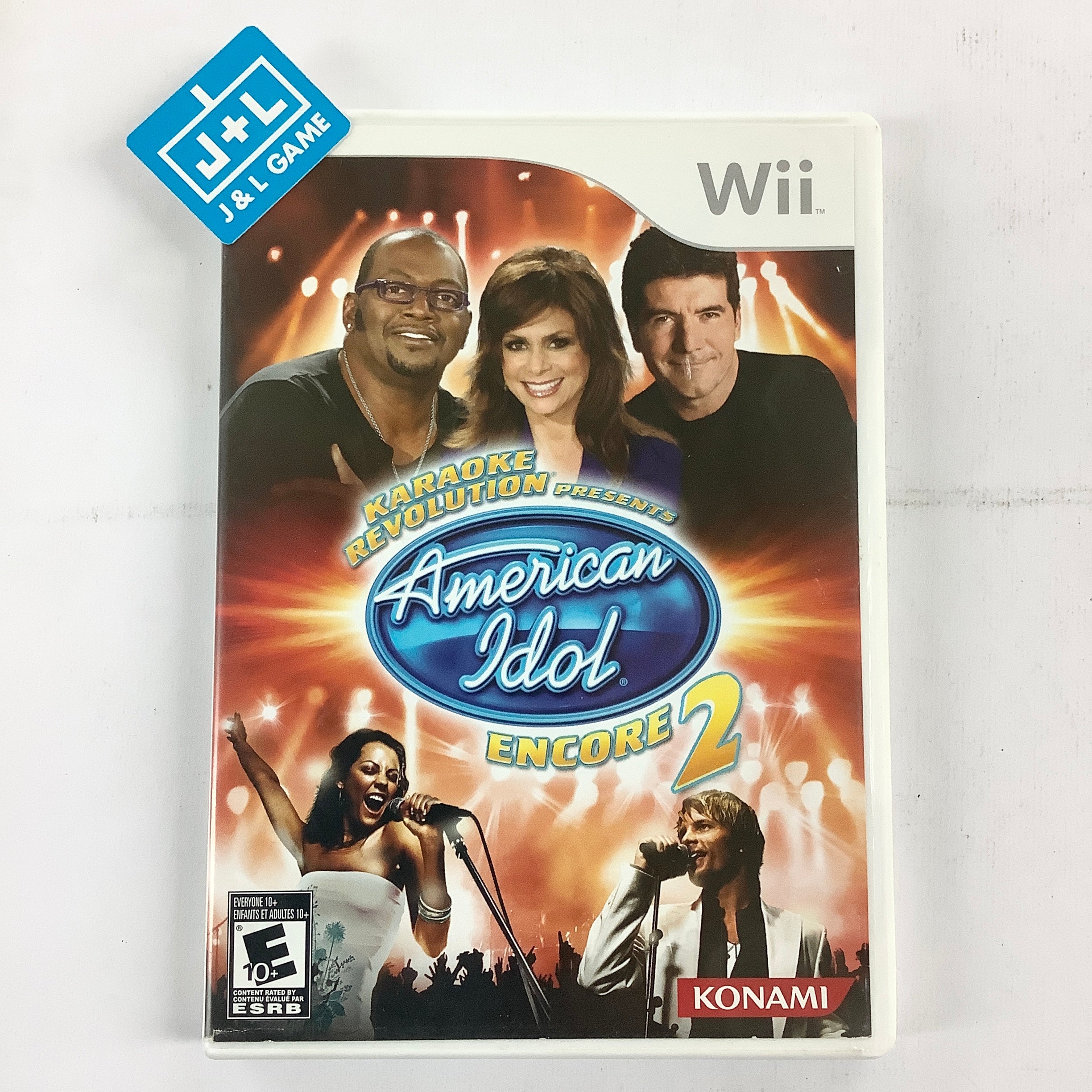 Karaoke Revolution Presents American Idol Encore 2 - Nintendo Wii [Pre-Owned] Video Games Konami   