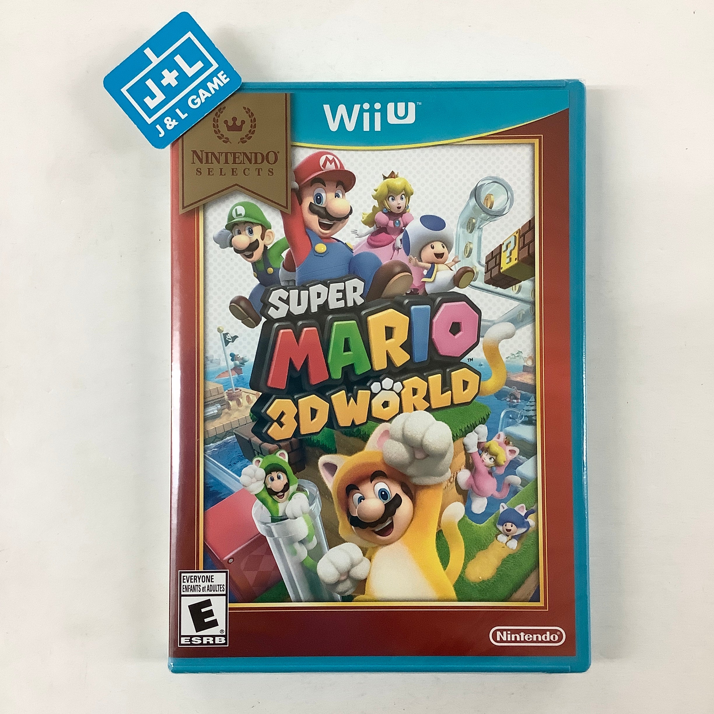 Super Mario 3D World (Nintendo Selects) - Nintendo Wii U Video Games Nintendo   