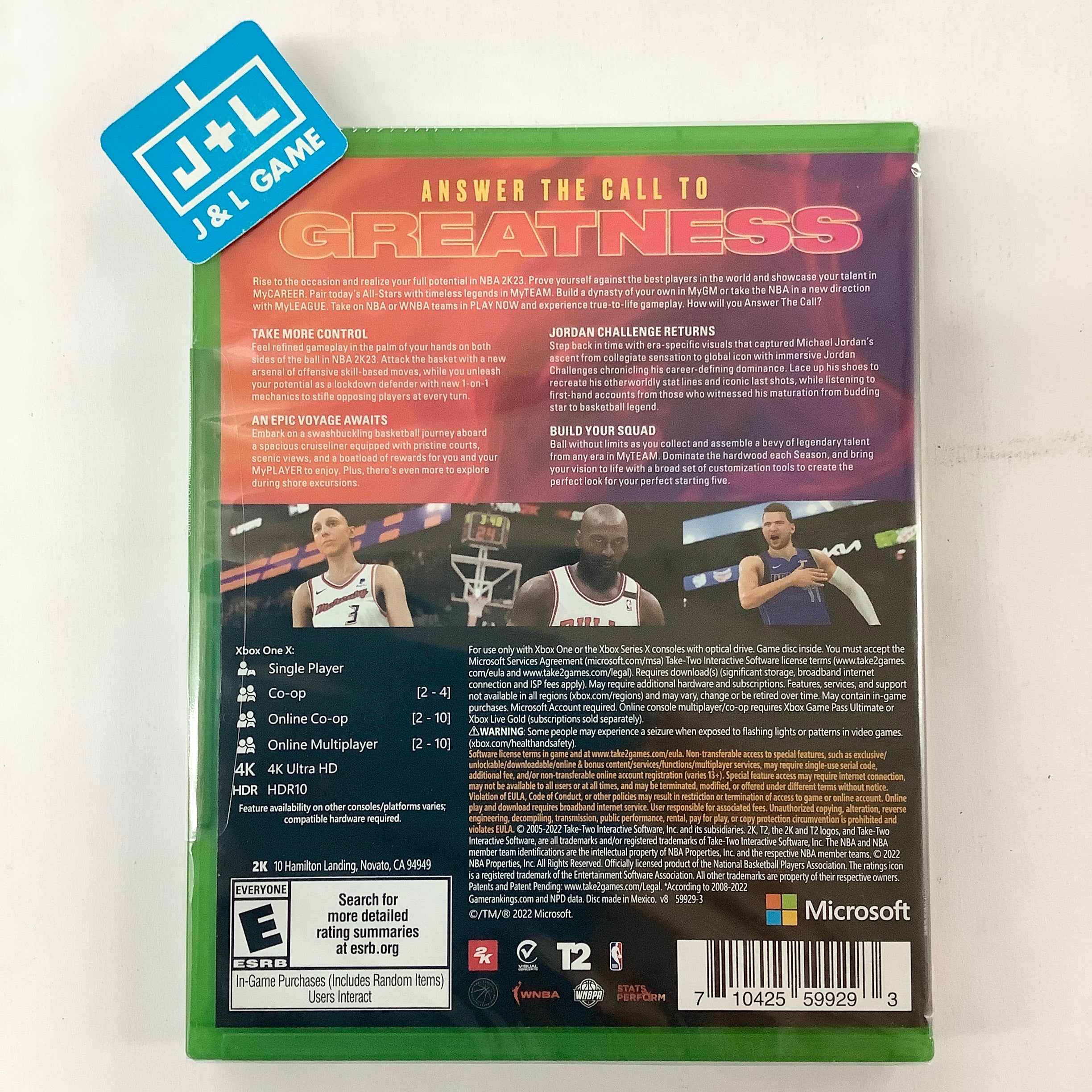 NBA 2K23 - (XB1) Xbox One Video Games 2K   