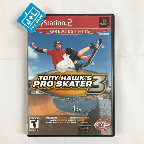 Tony Hawk's Pro Skater 3 (Greatest Hits) - (PS2) PlayStation 2 [Pre-Owned] Video Games Activision   