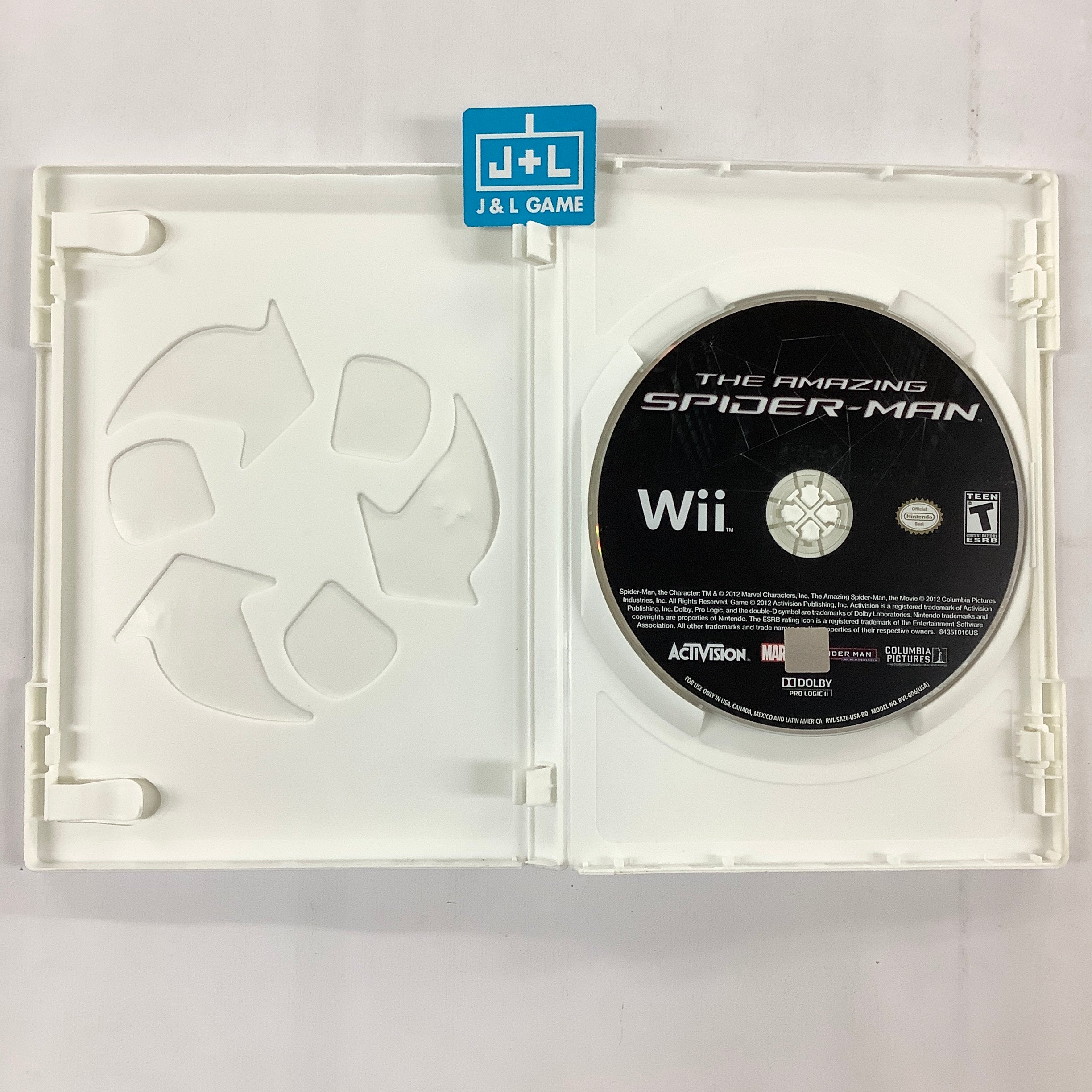 The Amazing Spider-Man - Nintendo Wii [Pre-Owned] Video Games Activision   