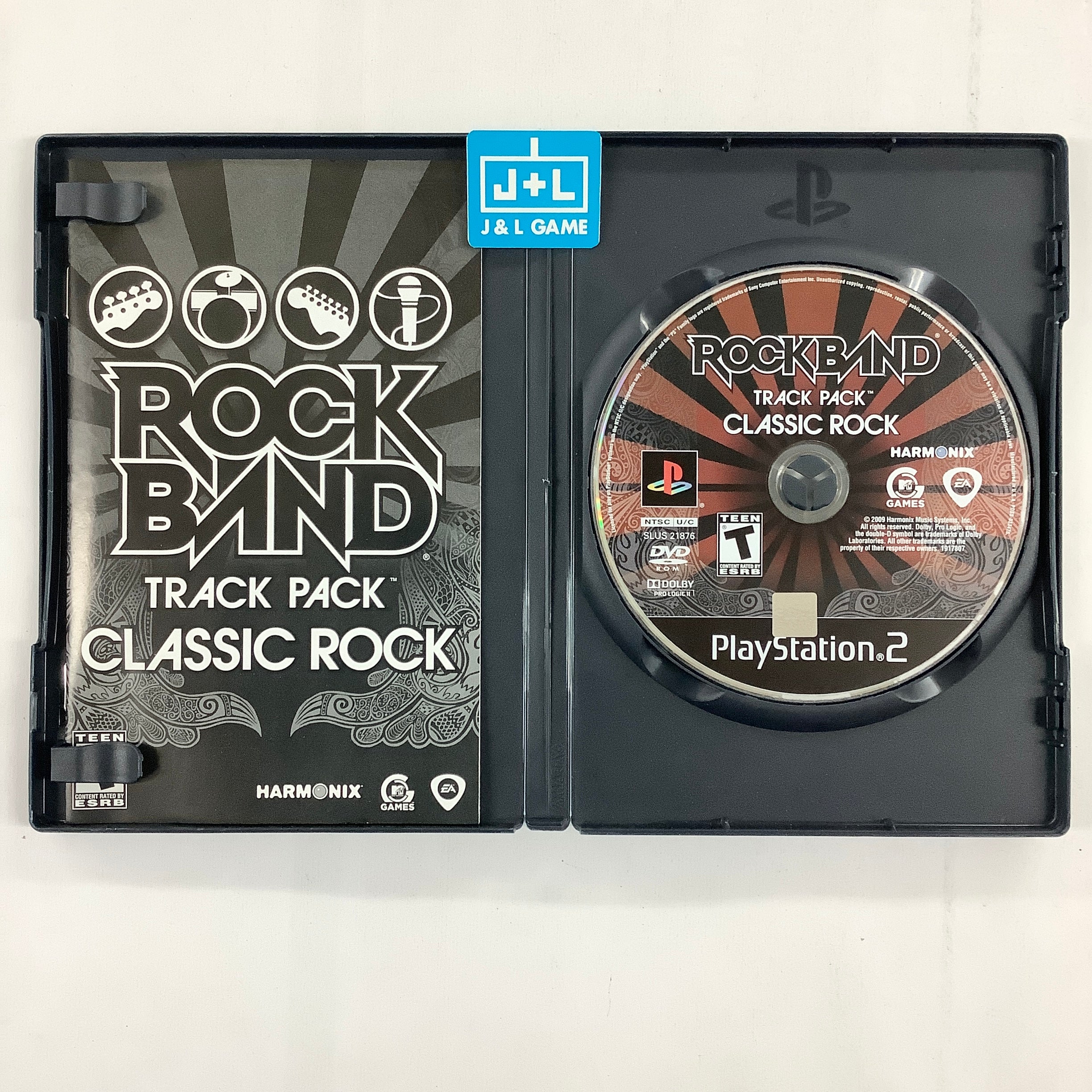 Rock Band Track Pack: Classic Rock - (PS2) PlayStation 2 [Pre-Owned] Video Games MTV Games   