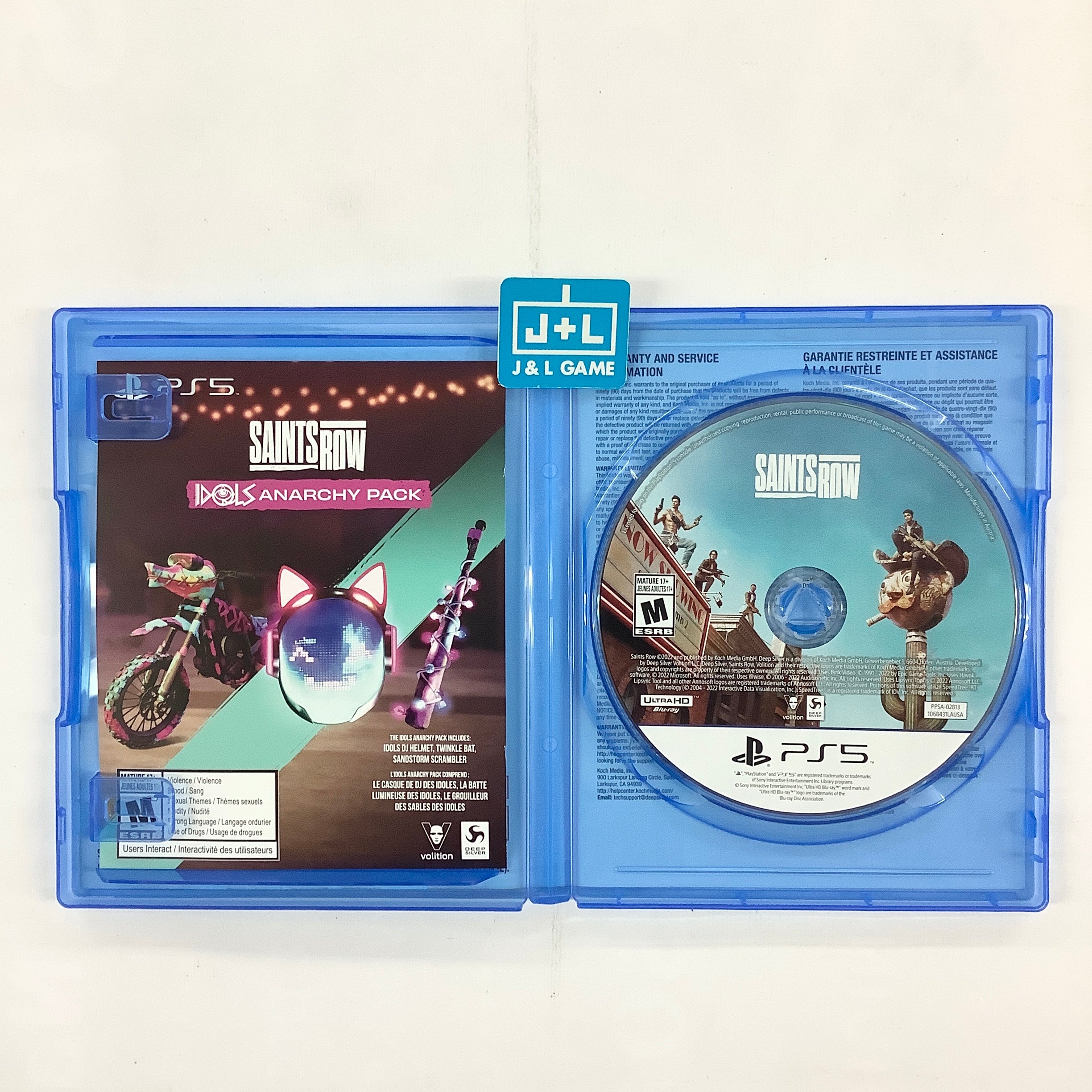 Saints Row - (PS5) PlayStation 5 [UNBOXING] Video Games Deep Silver   