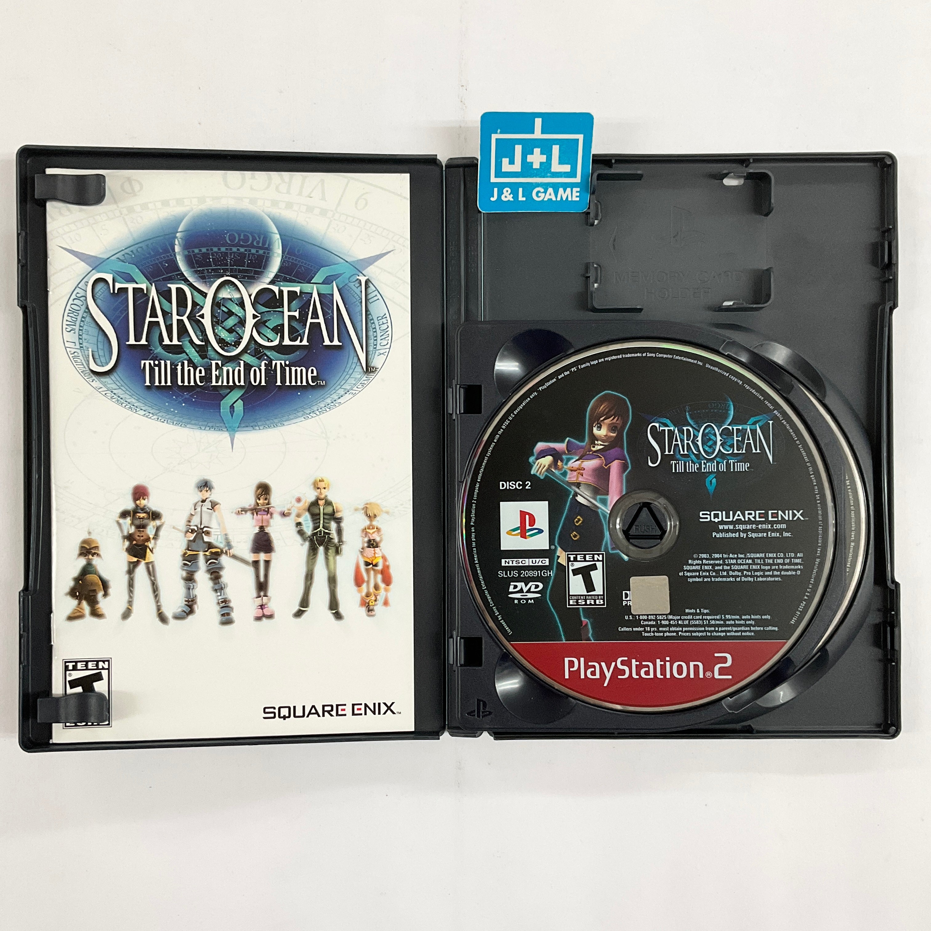 Star Ocean Till the End of Time (Greatest Hits) - (PS2) PlayStation 2 [Pre-Owned] Video Games Square Enix   