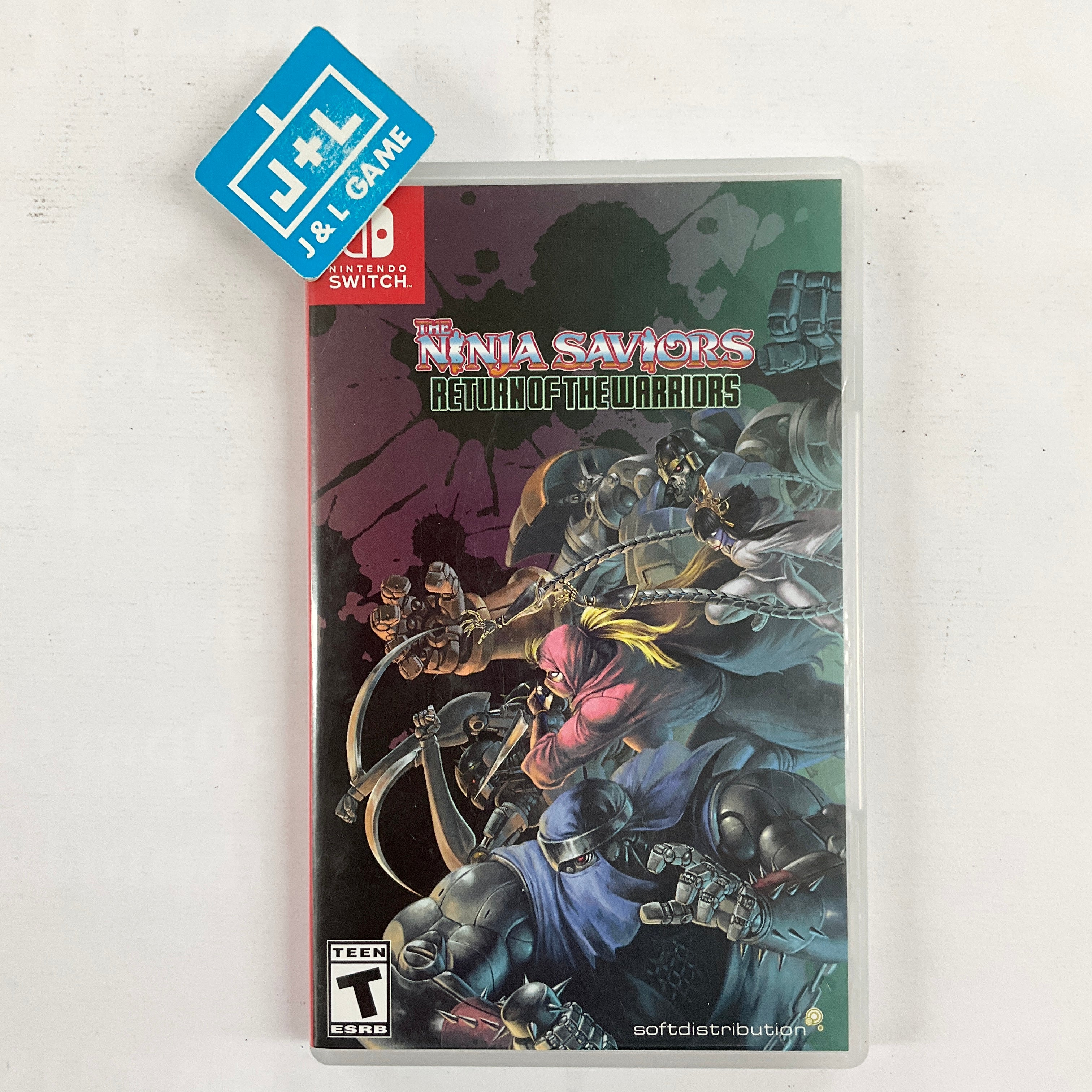 The Ninja Saviors - Return of the Warriors - (NSW) Nintendo Switch [Pre-Owned] Video Games ININ Games   